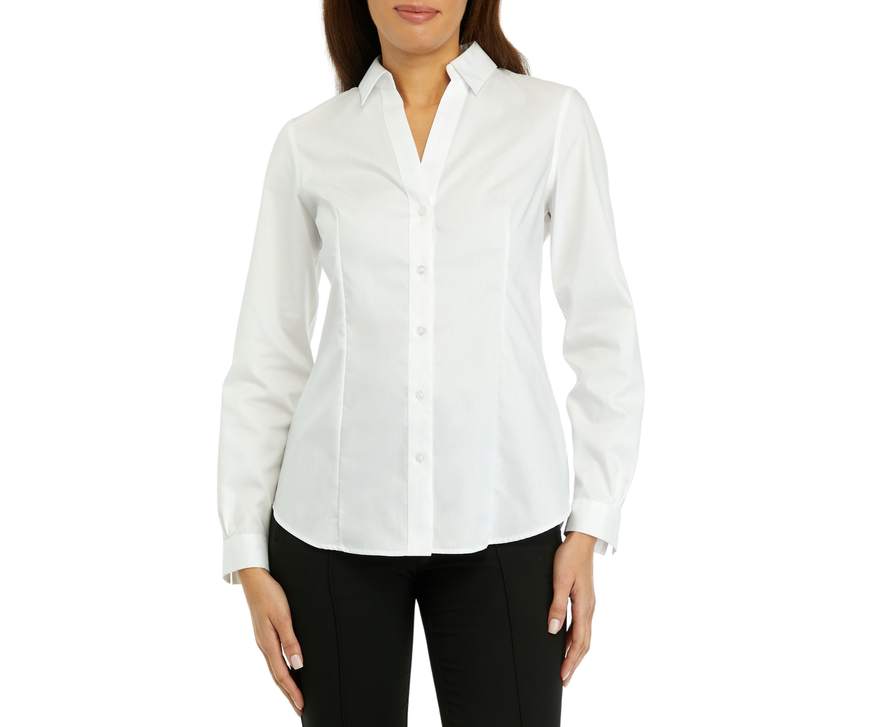 Petite Button Down Blouse