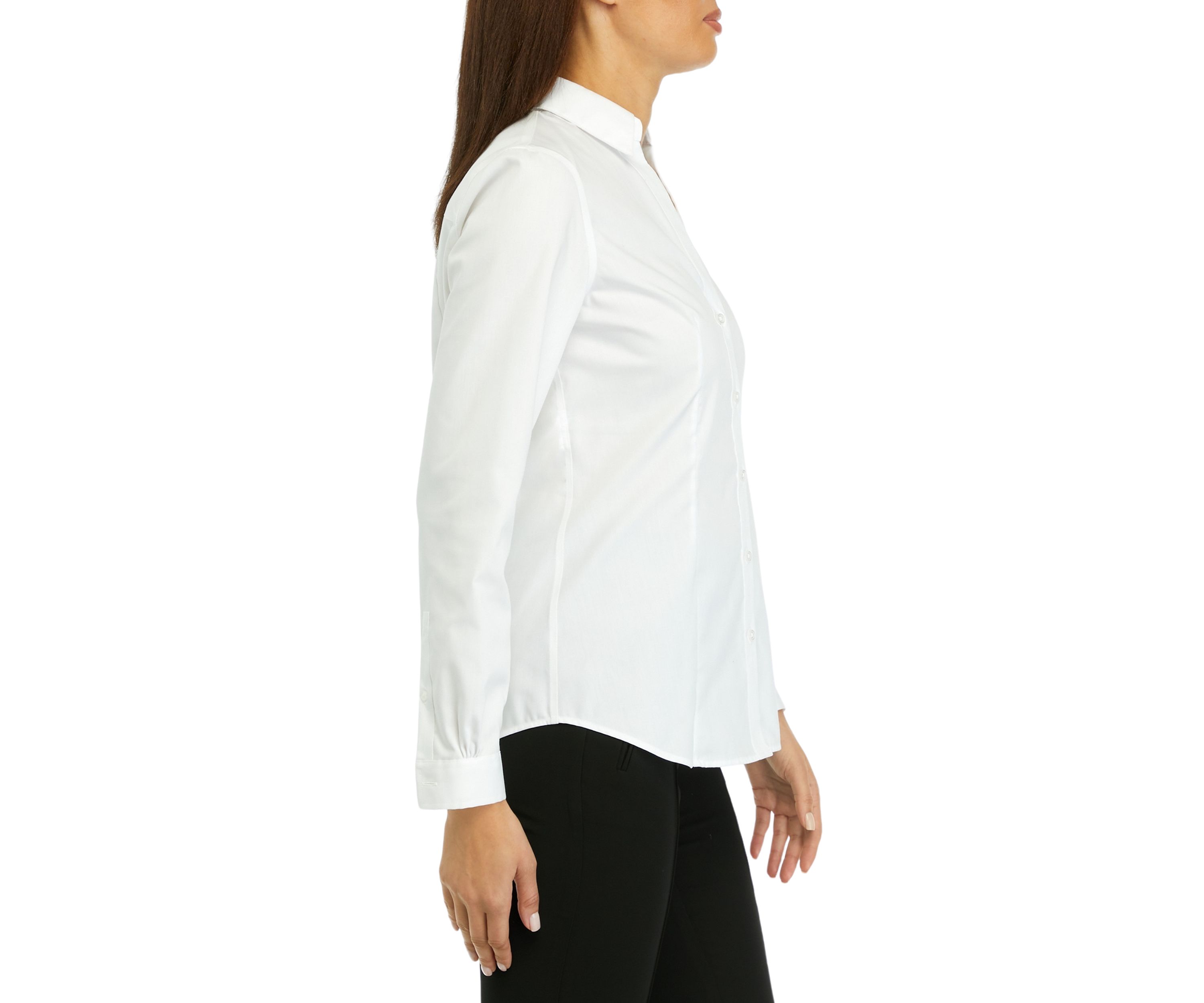 Petite Button Down Blouse