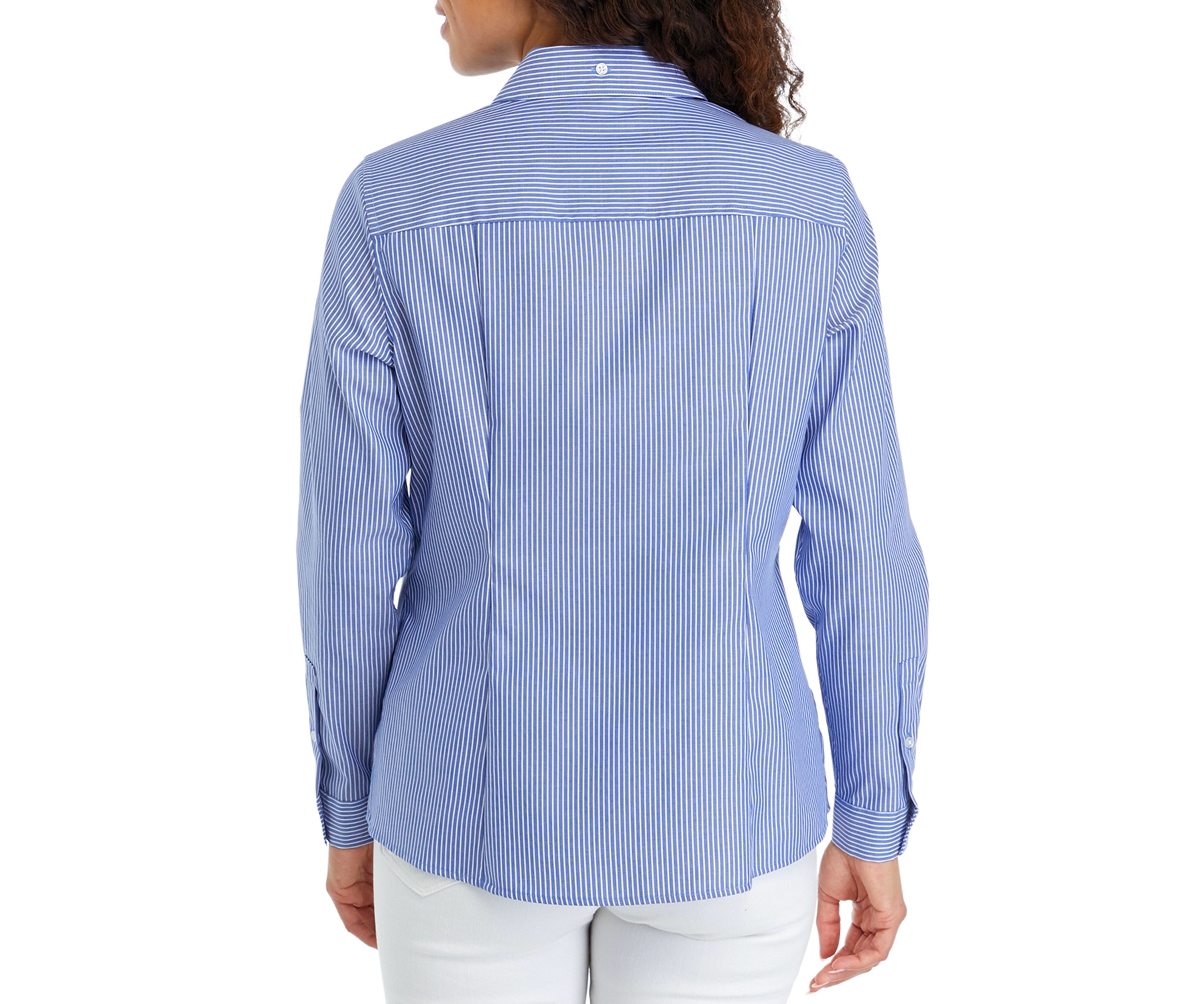 Petite Button Down Blouse