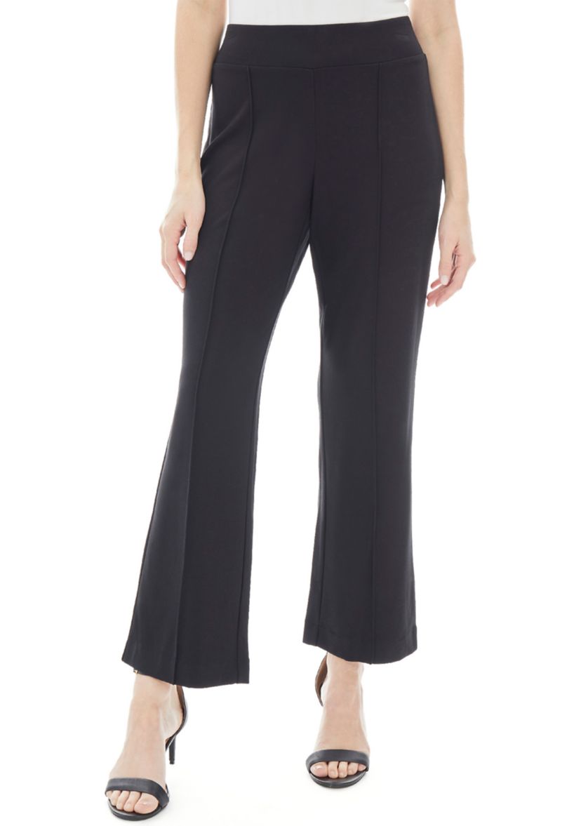 Womens Pull On Pintuck Trousers