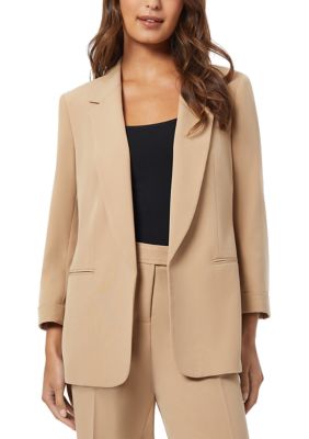 Jones new york outlet notch collar coat