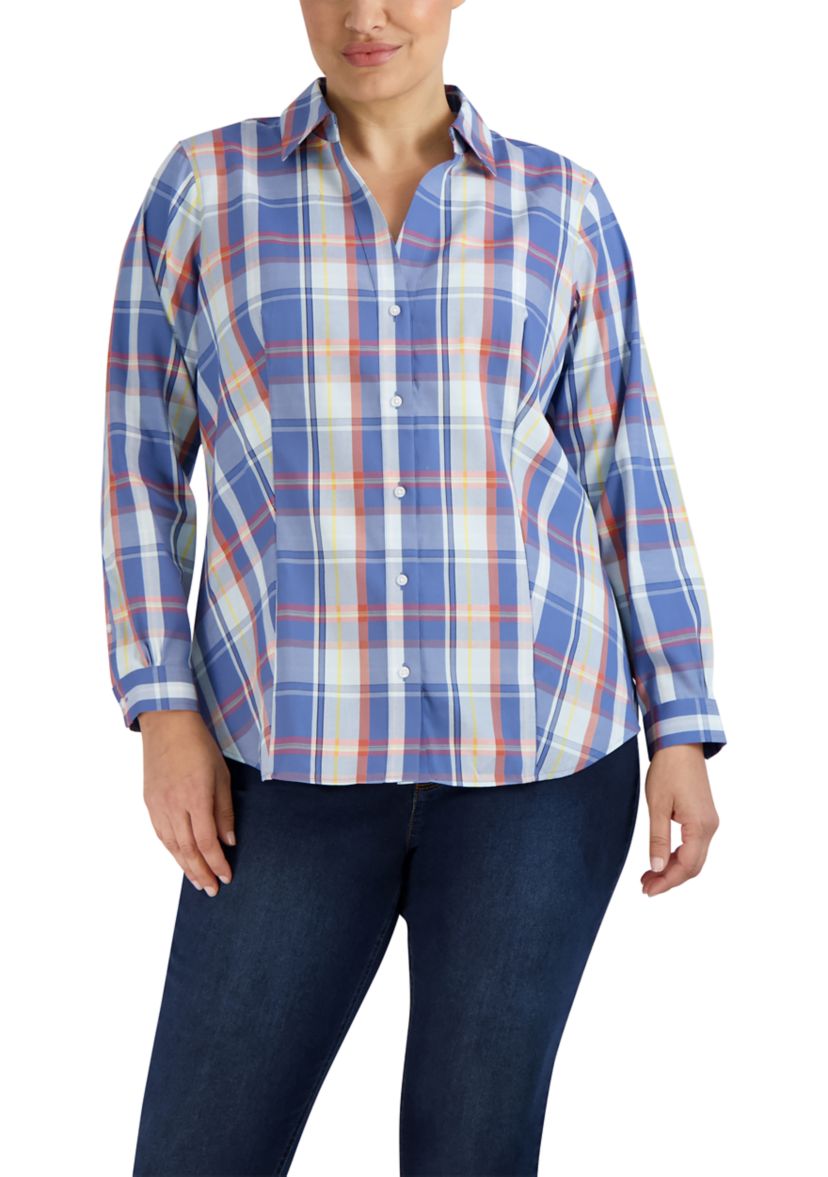 Womens Button Down Blouse