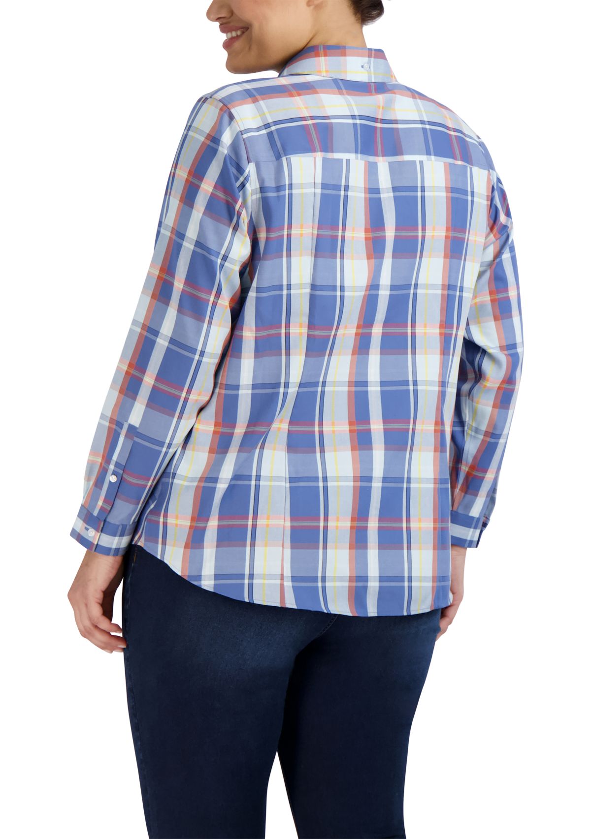 Womens Button Down Blouse