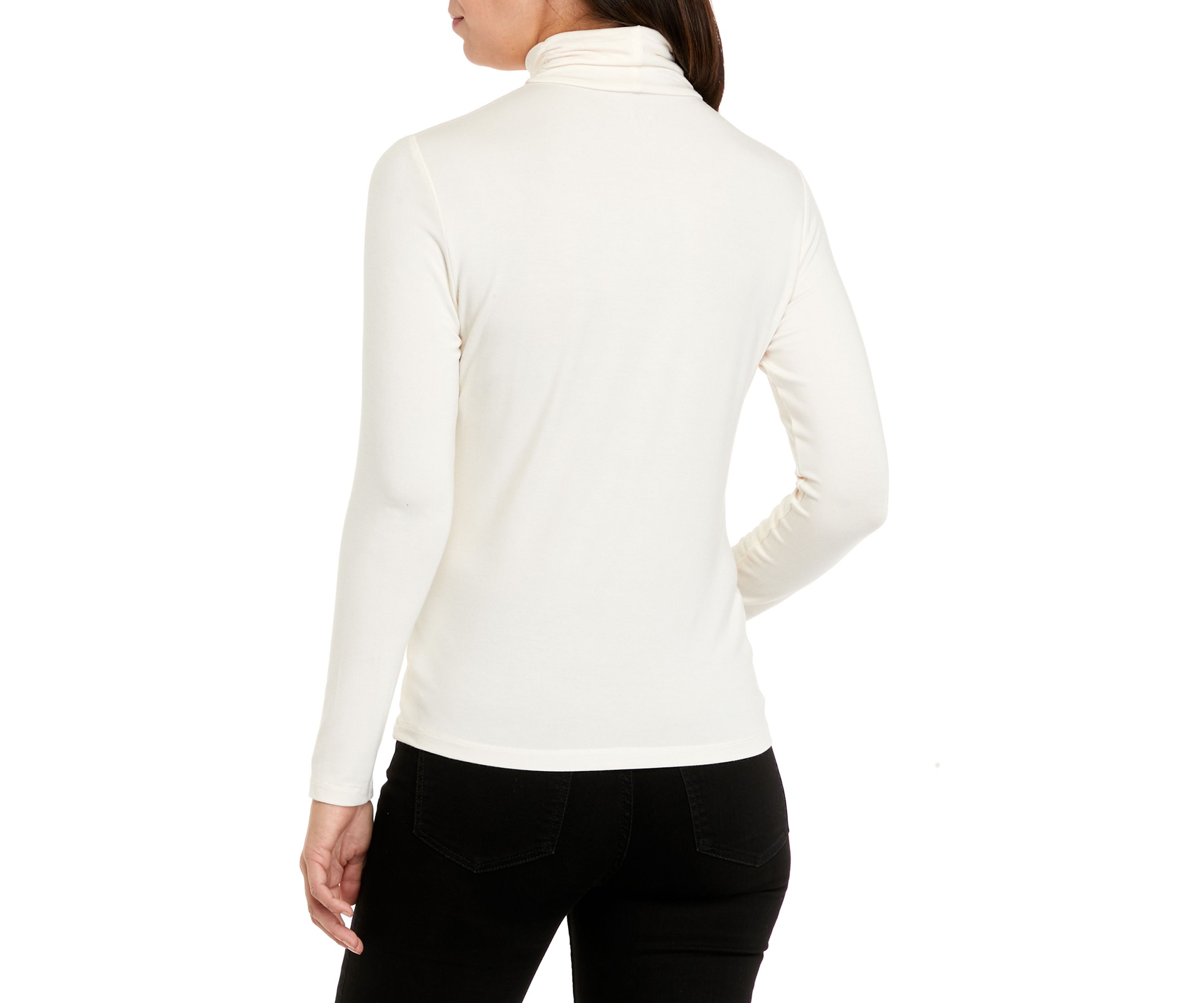 Womens Long Sleeve Turtleneck Top