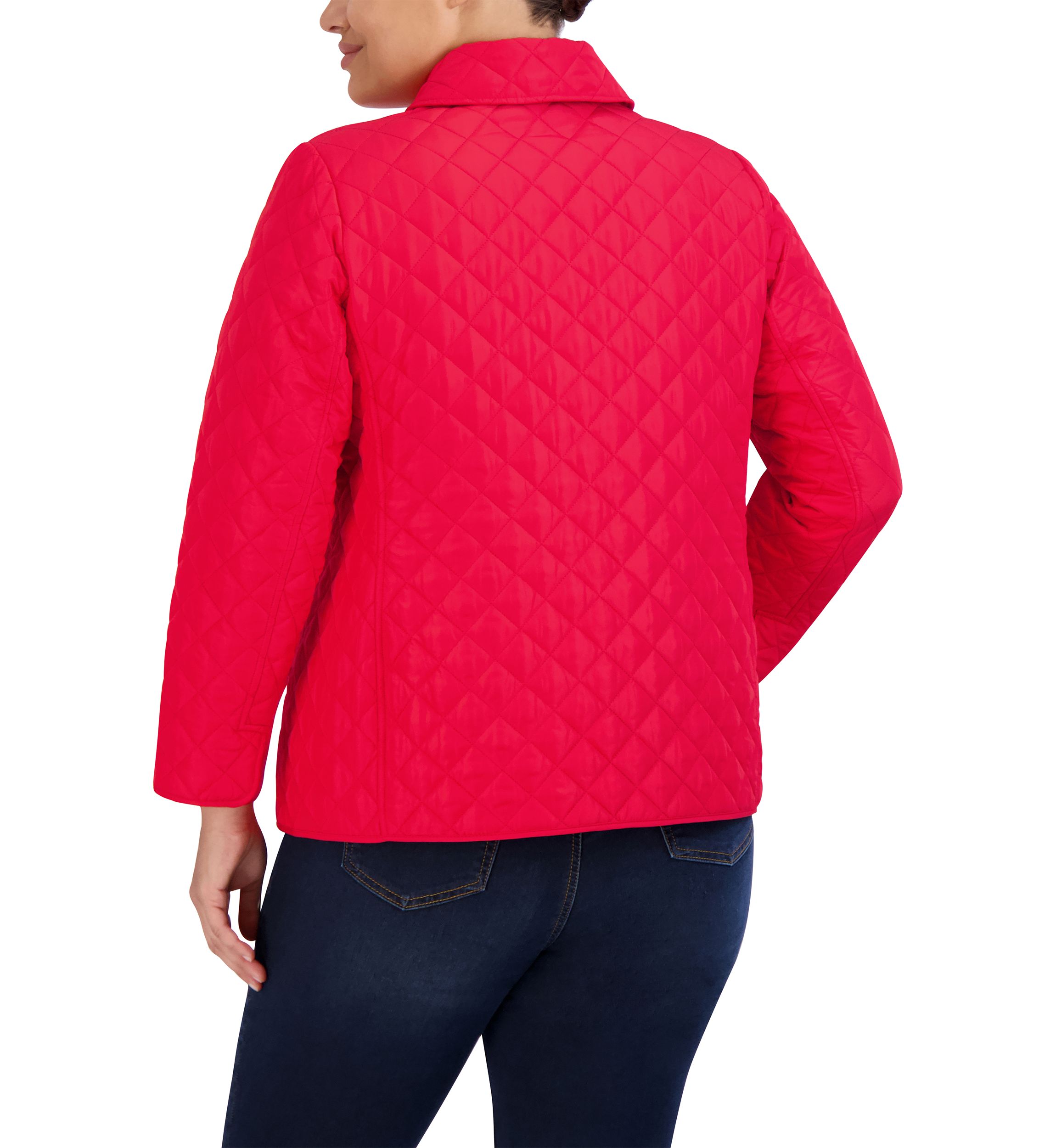 Plus Size 5 Button Jacket