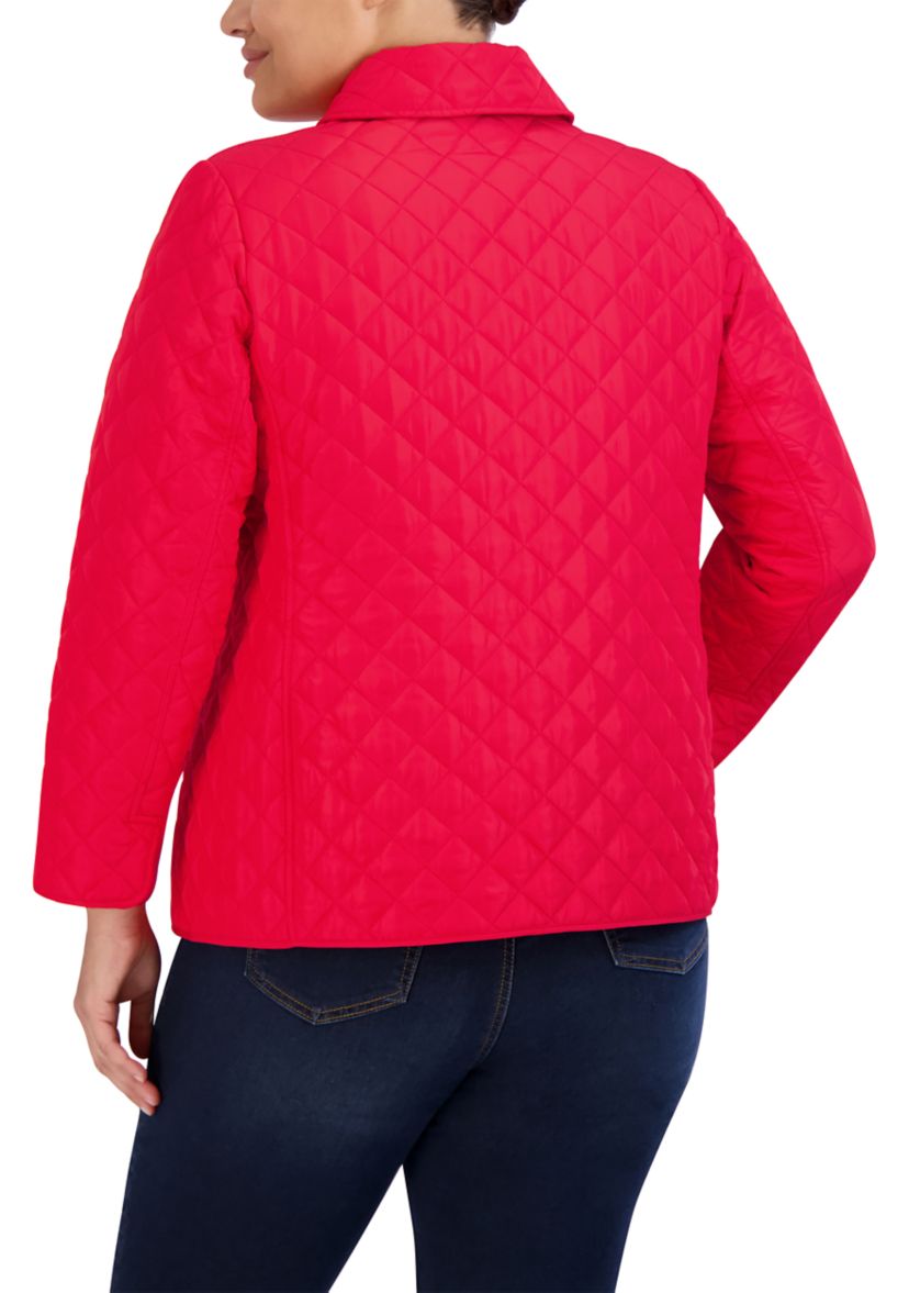 Plus Size 5 Button Jacket
