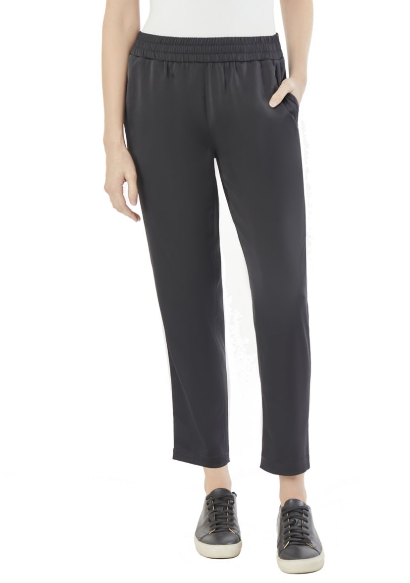Womens Pull On Drawstring Hem Joggers