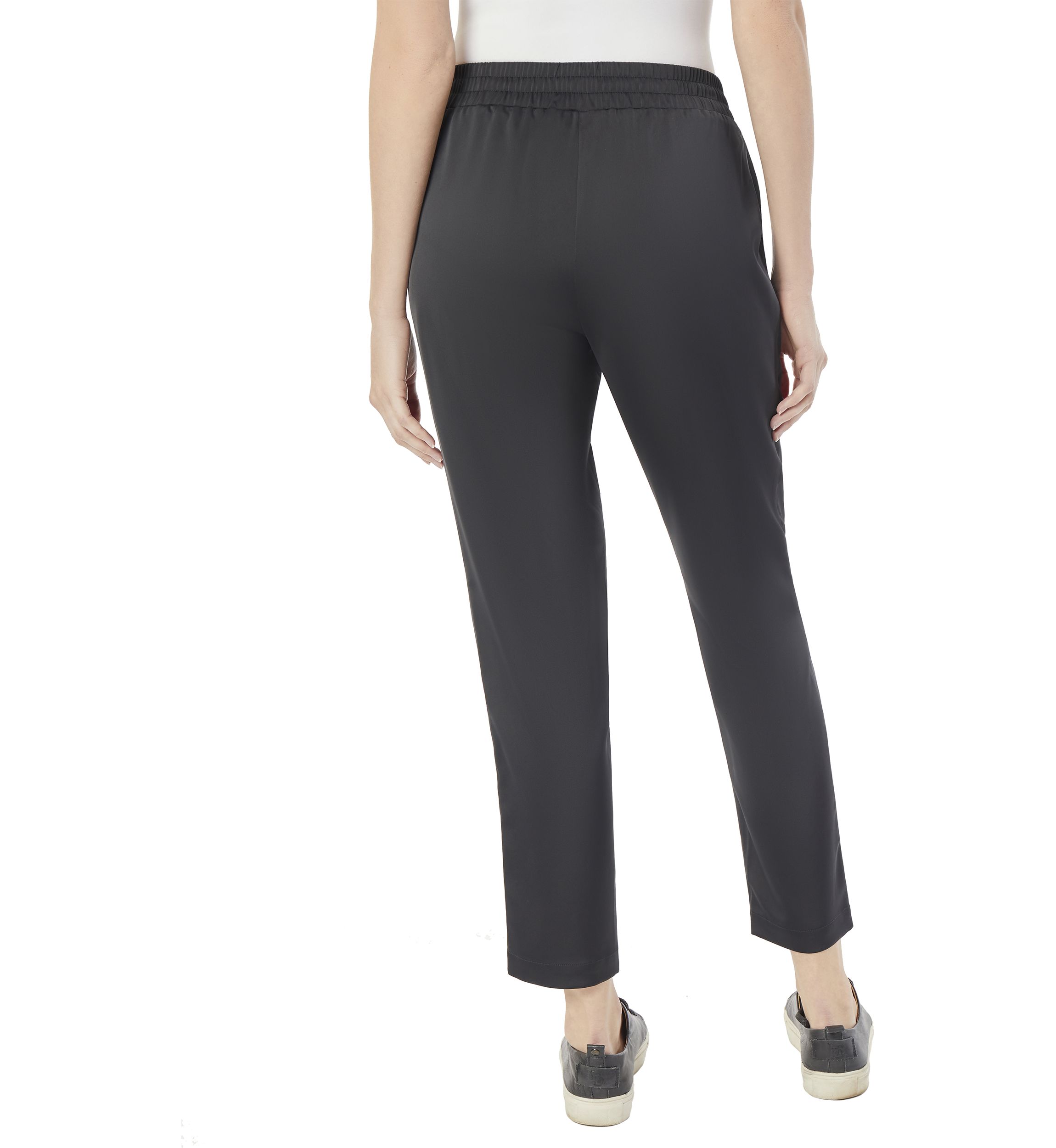 Womens Pull On Drawstring Hem Joggers