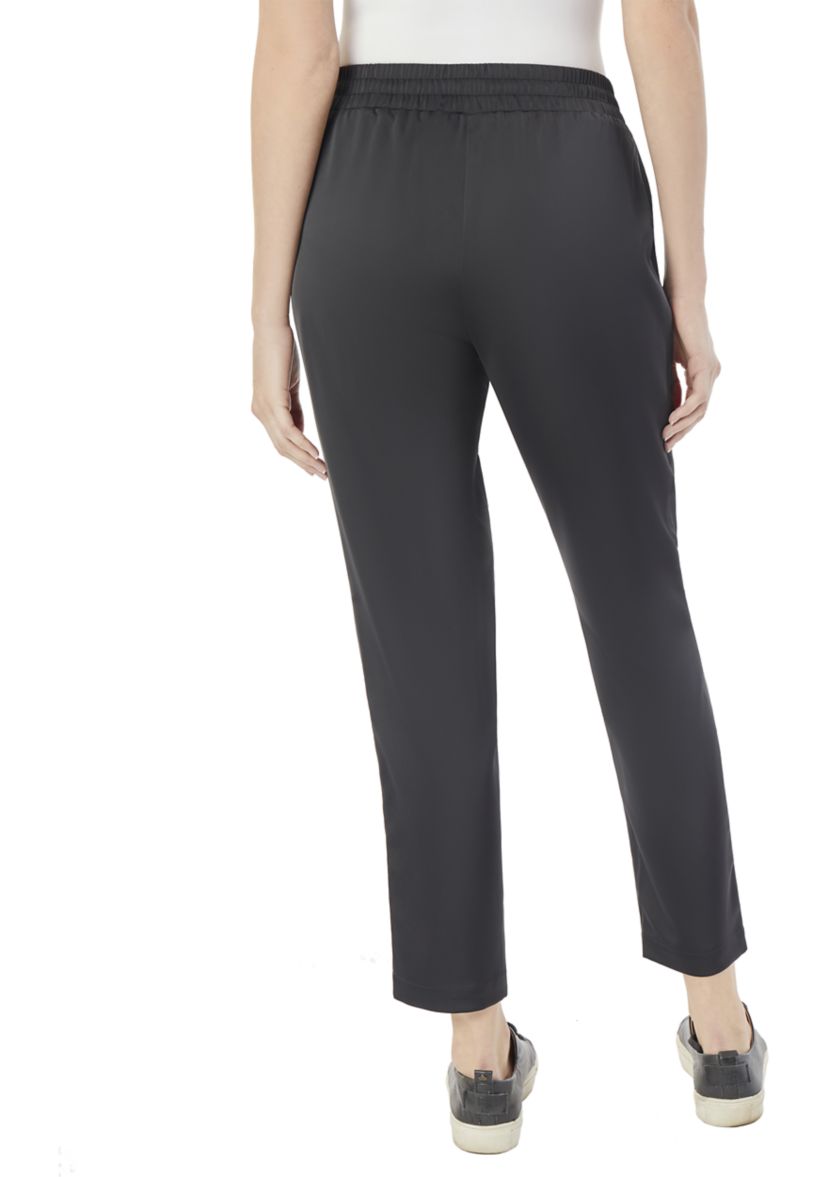 Womens Pull On Drawstring Hem Joggers