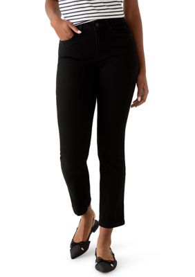 JONES NEW YORK Women's Petite Lexington Straight Denim