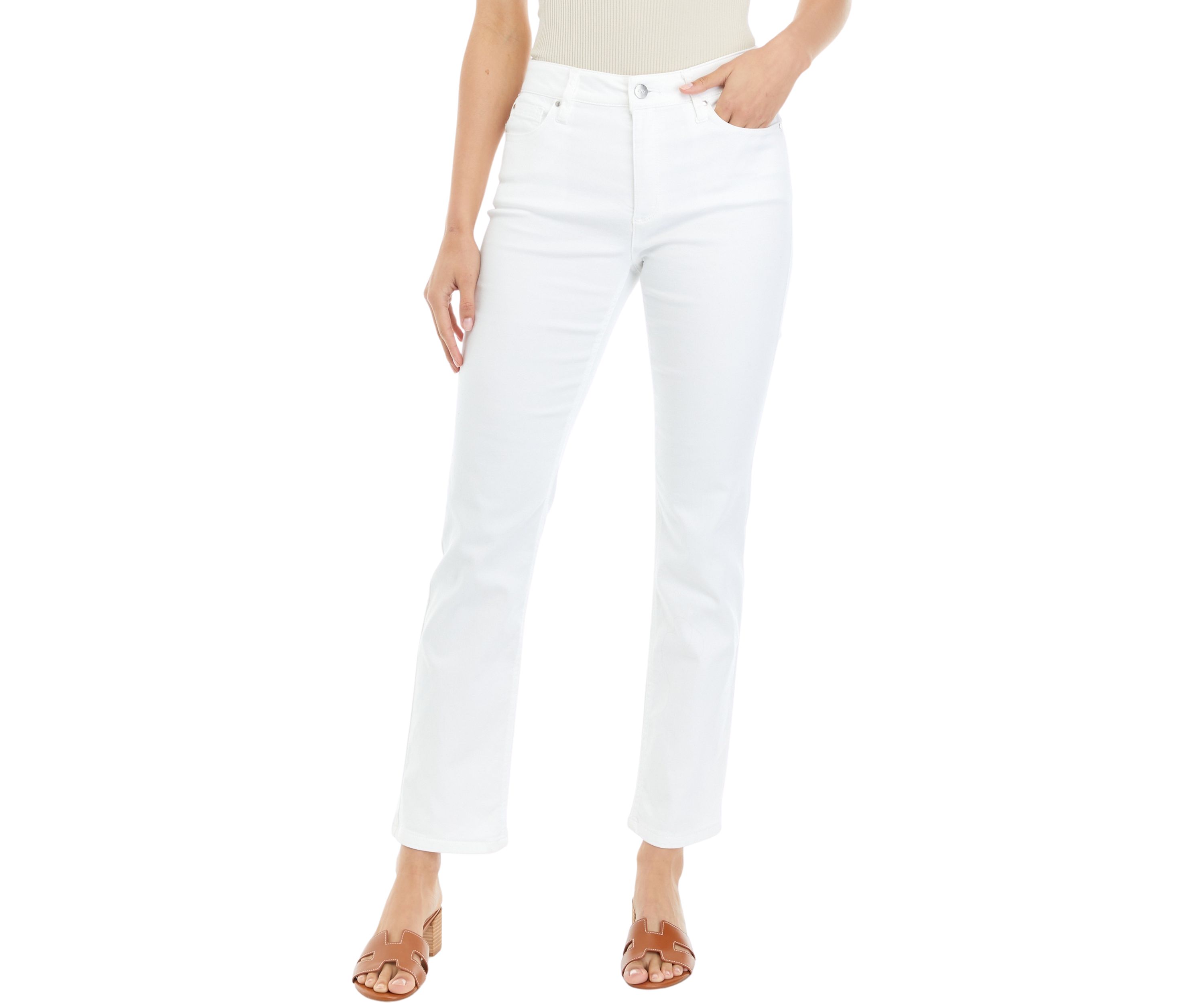 Petite Lexington Straight Jeans