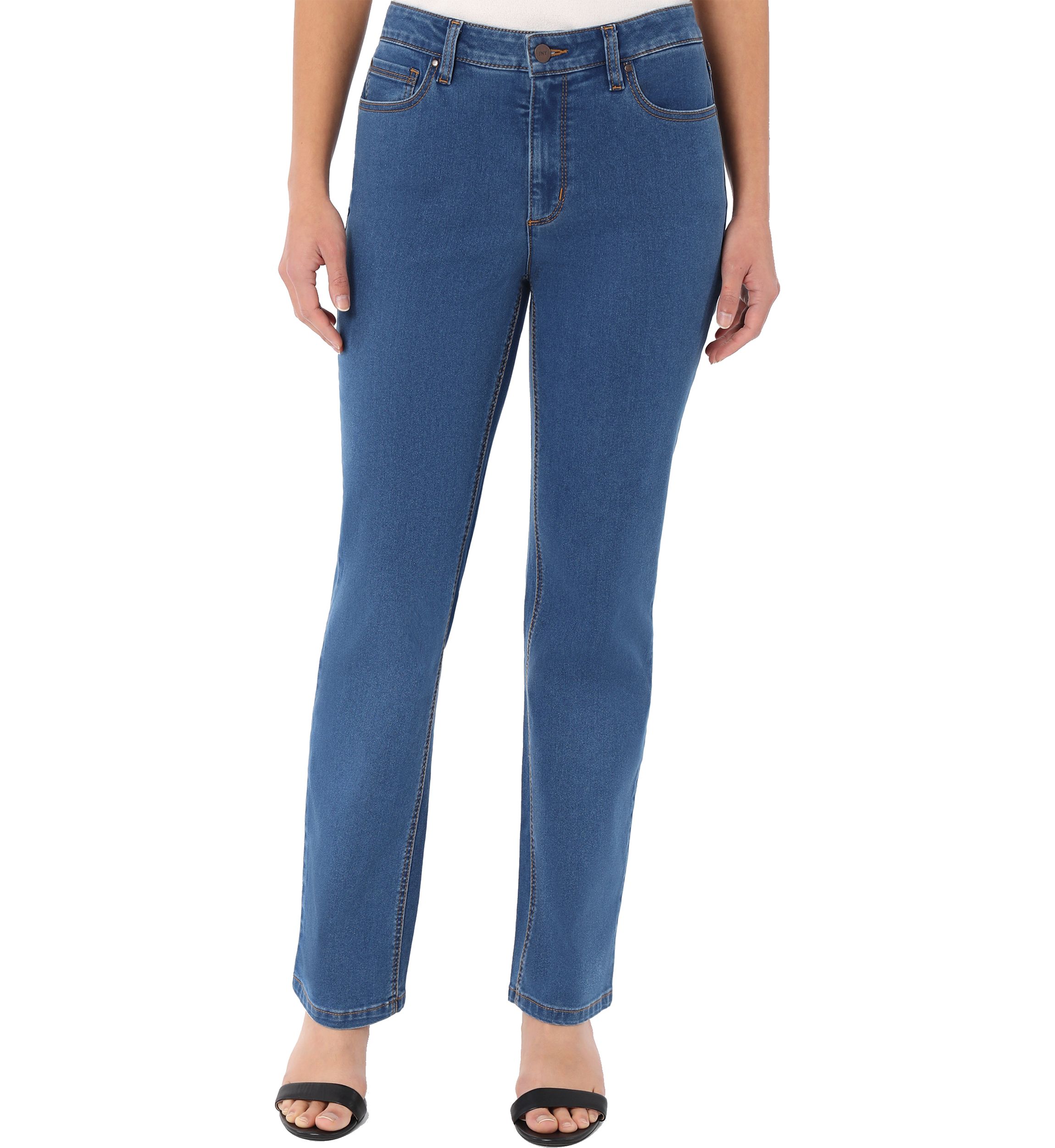 Petite Lexington Straight Jeans