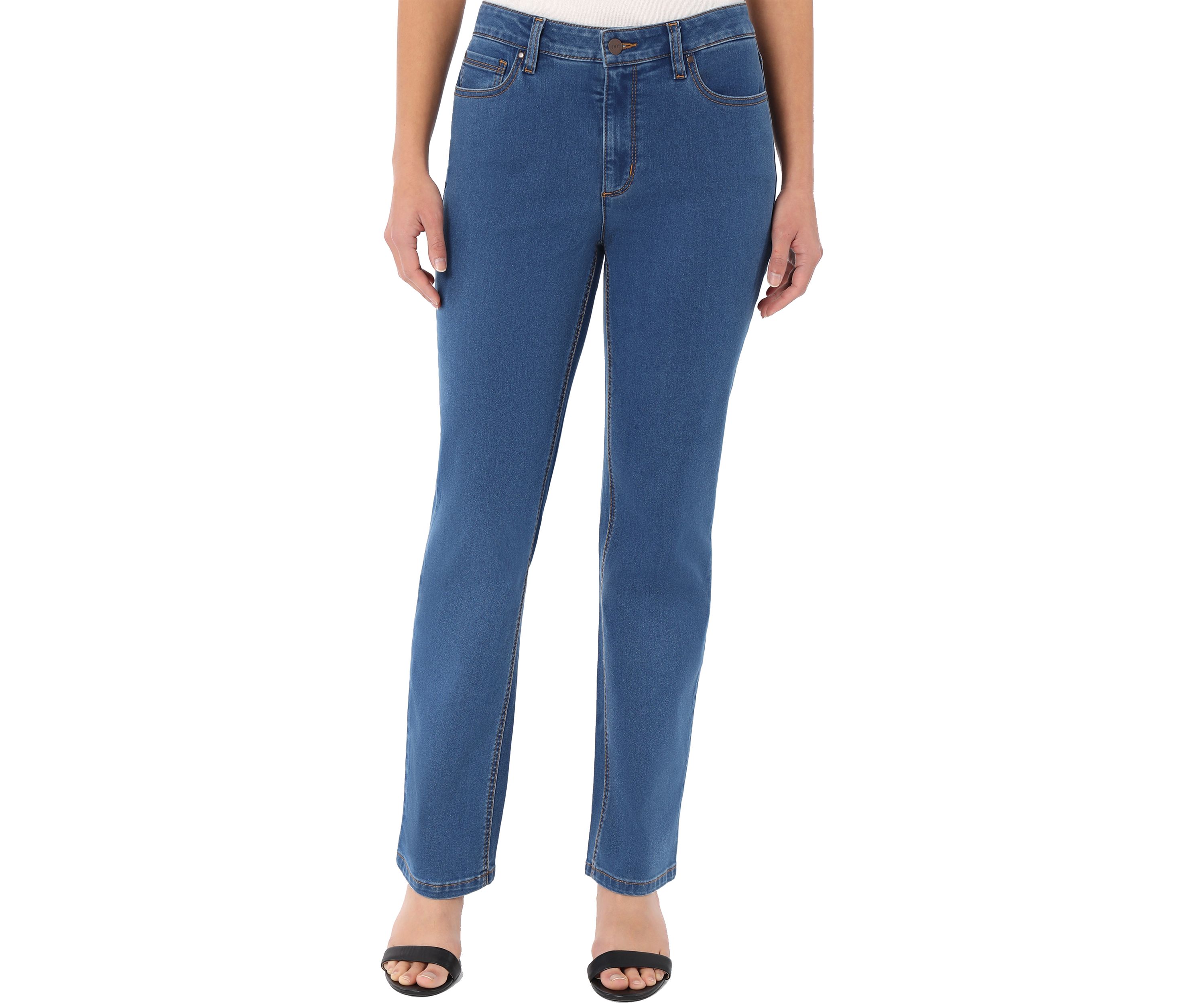 Petite Lexington Straight Jeans