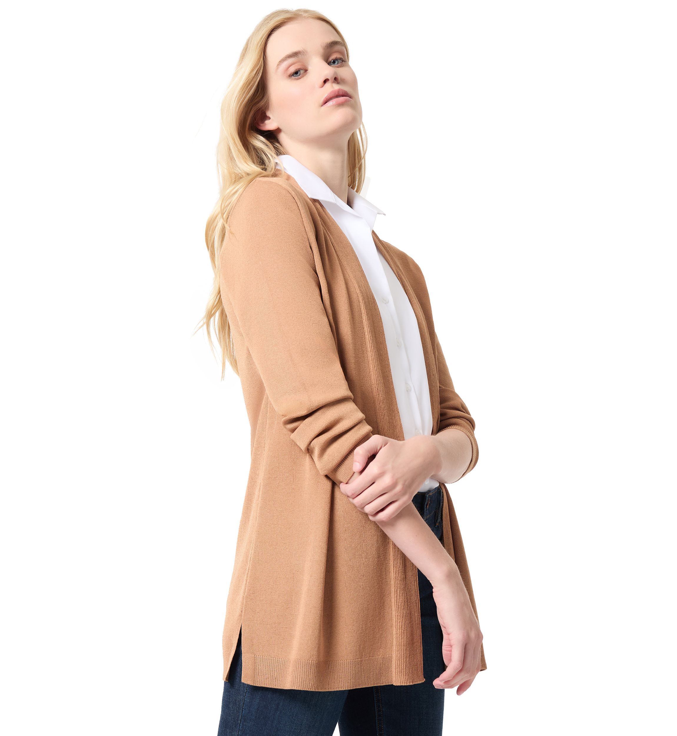 Petite Long Sleeve Cardigan