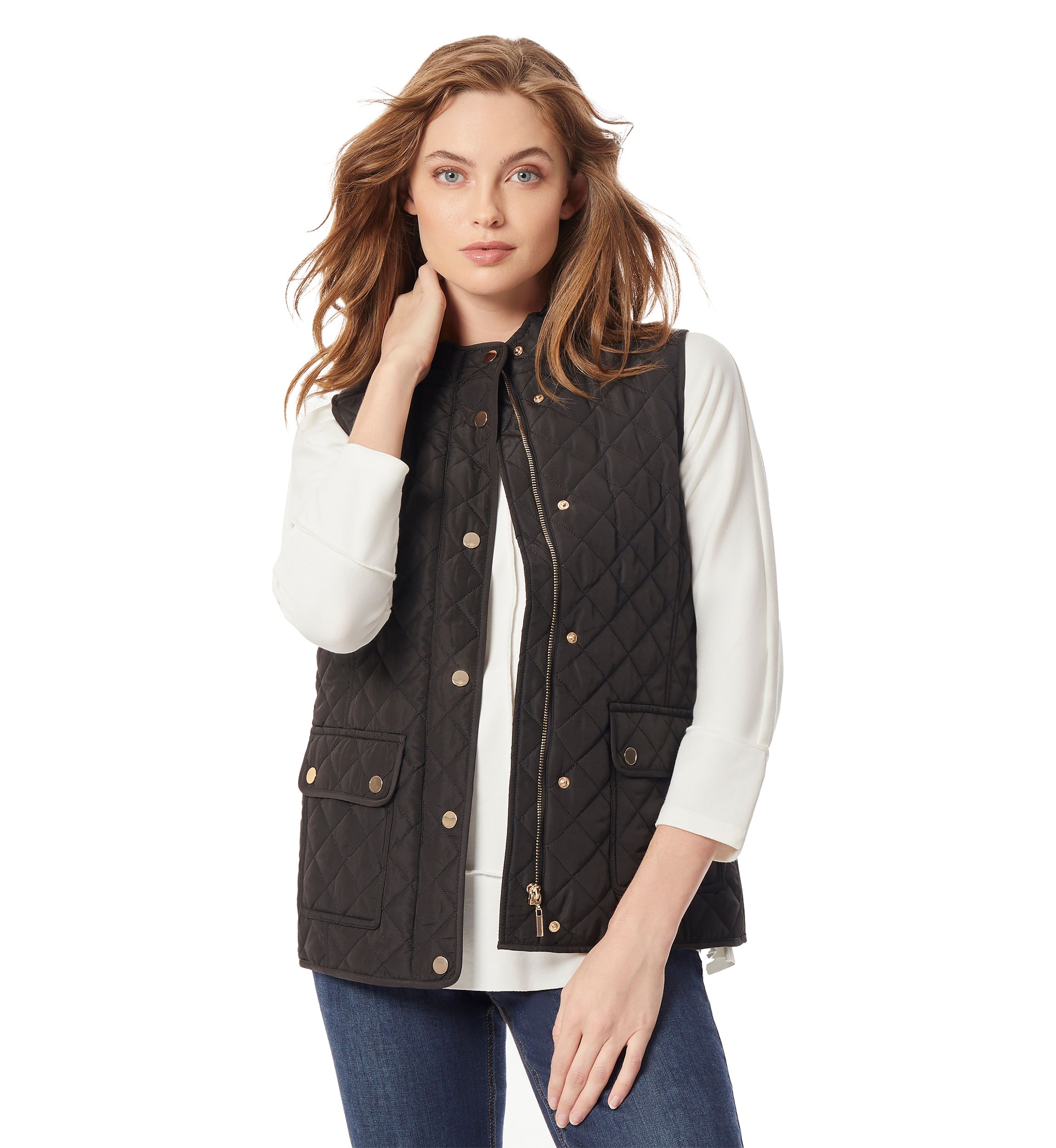 Womens Quilted Vest 