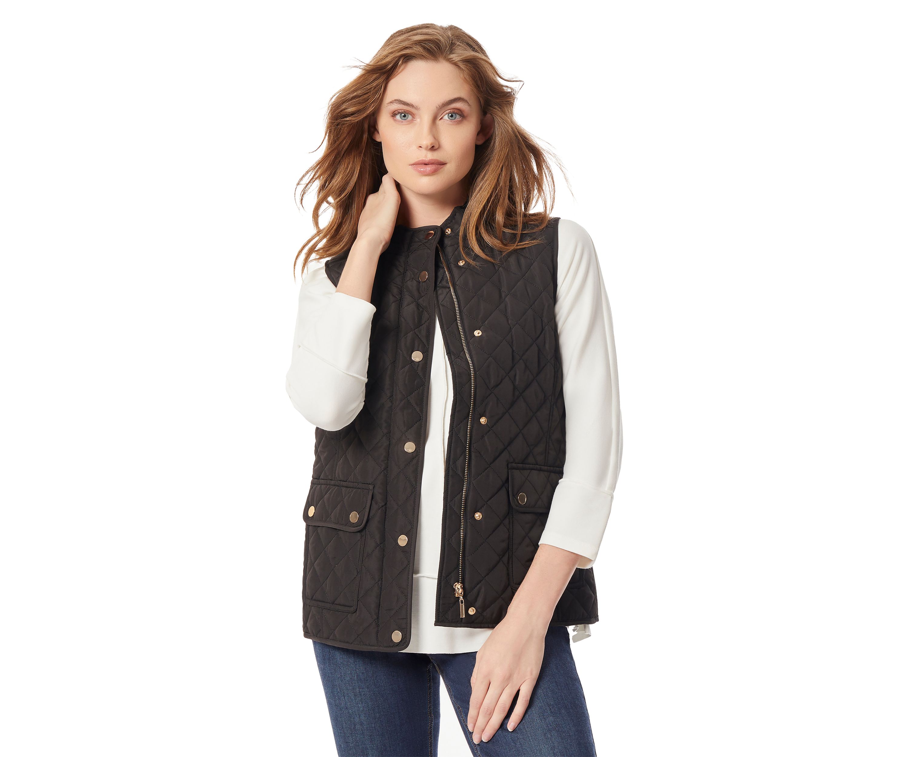 Womens Quilted Vest 