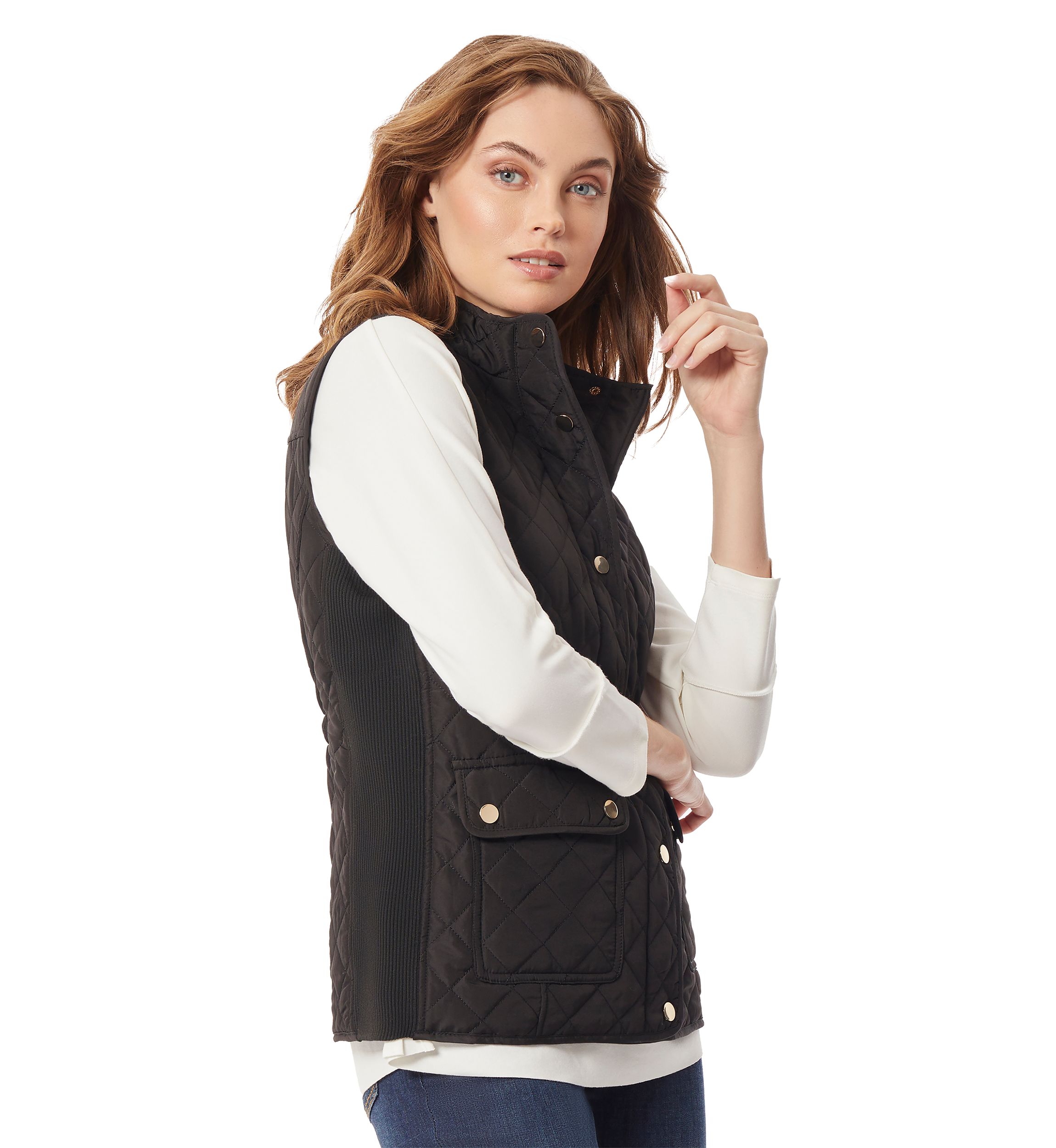Womens Quilted Vest 