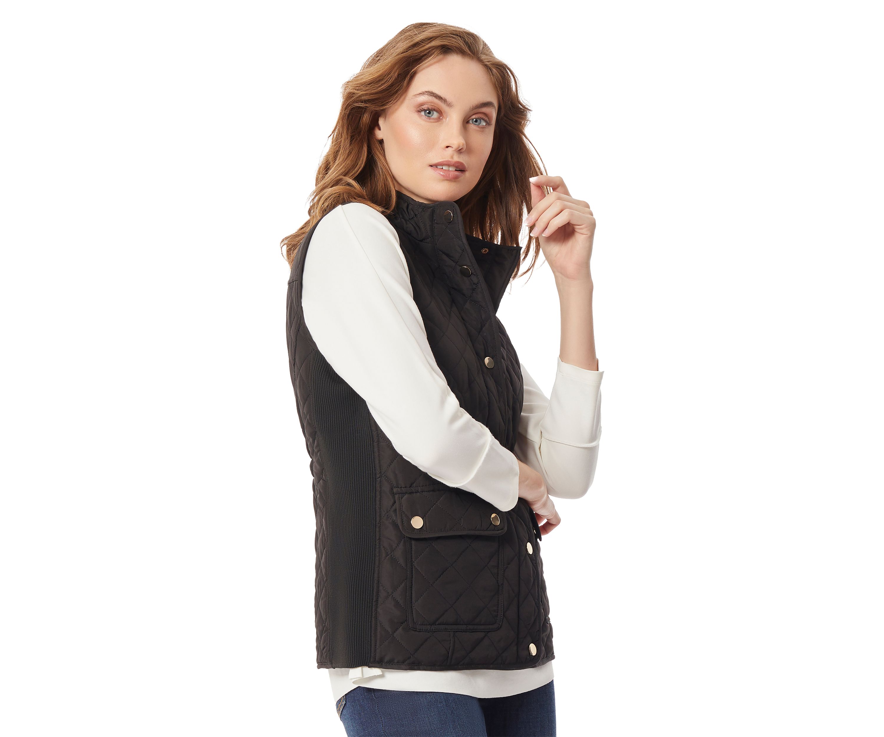 Womens Quilted Vest 