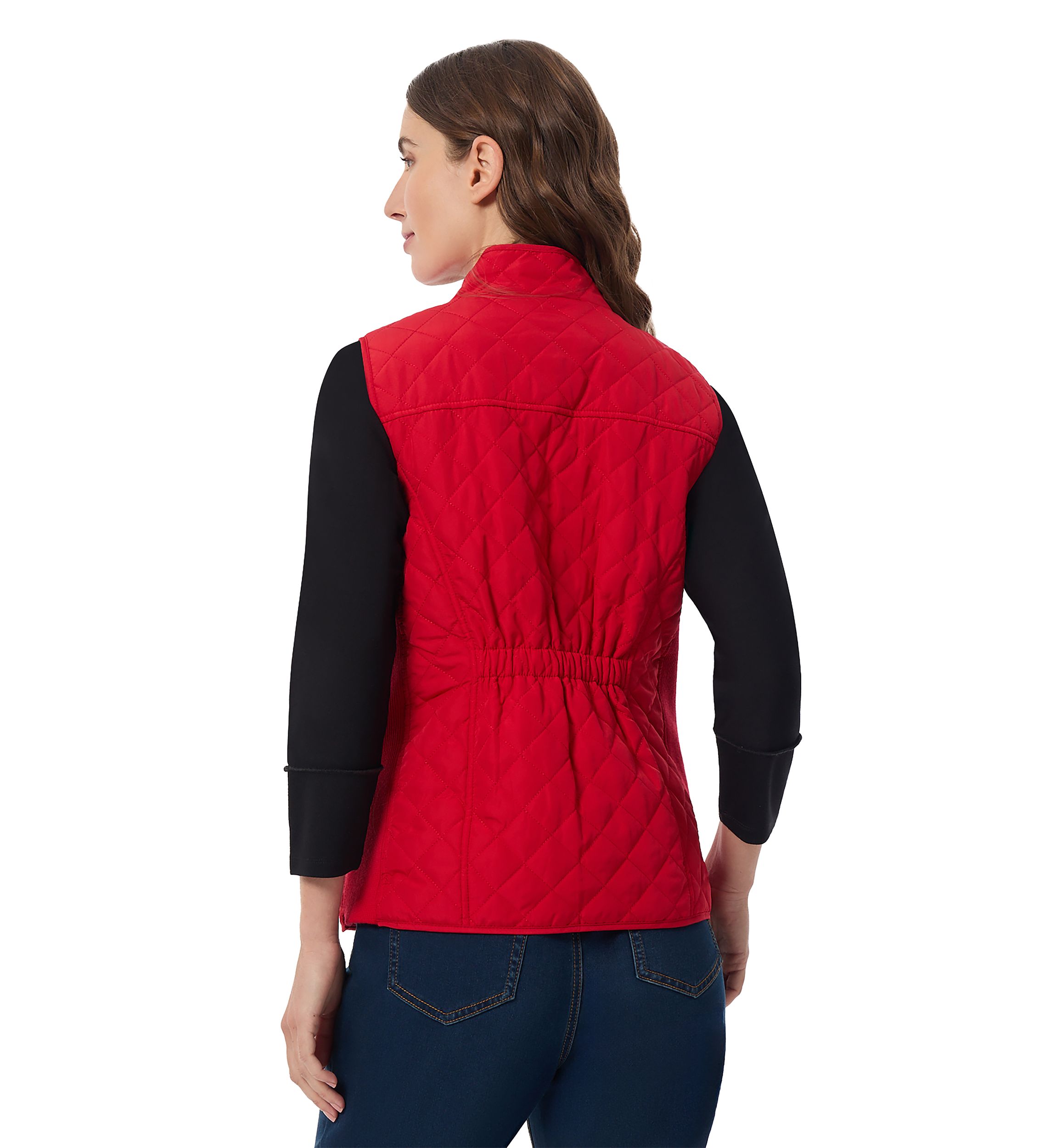 Petite Quilted Vest 