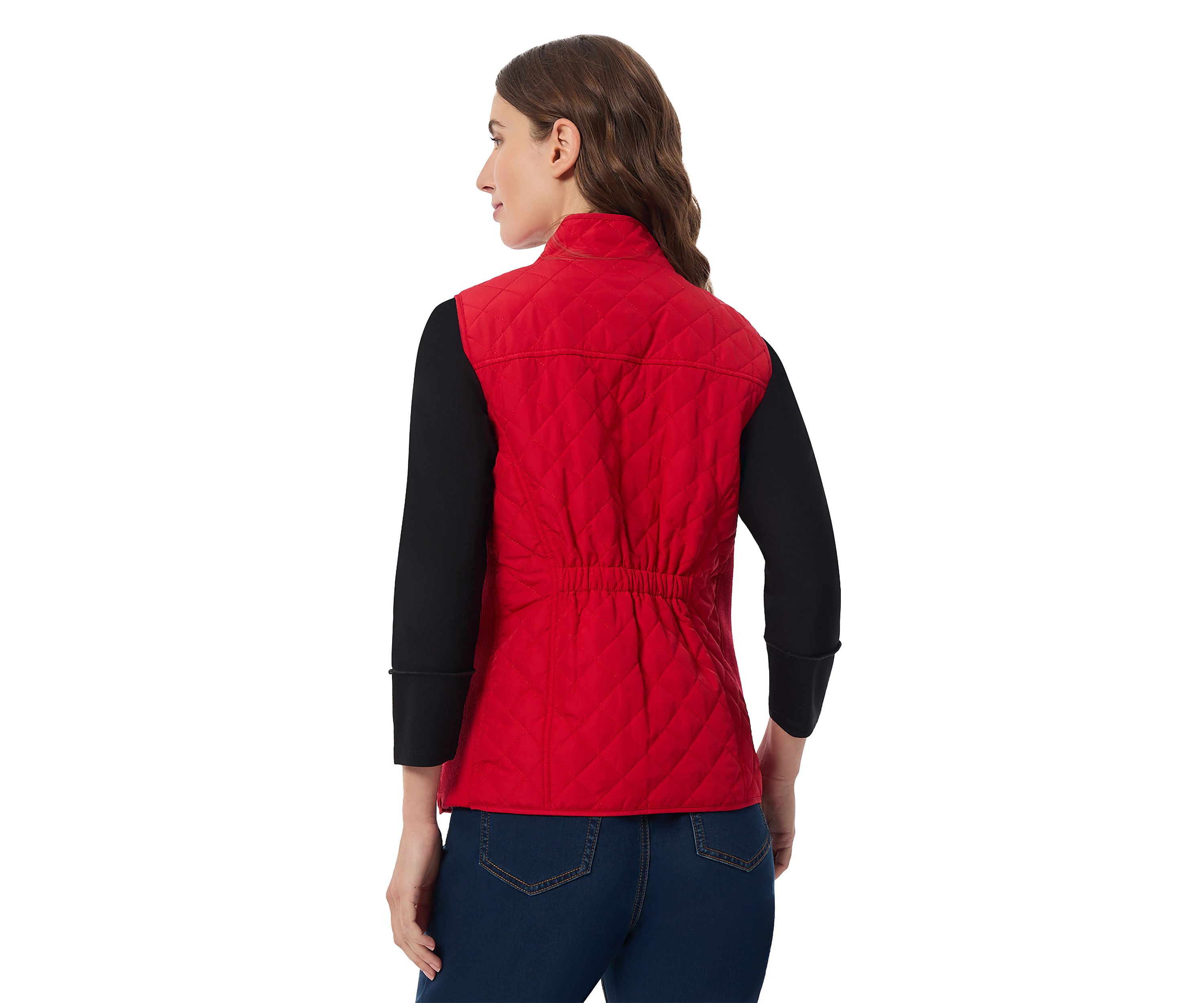 Petite Quilted Vest 