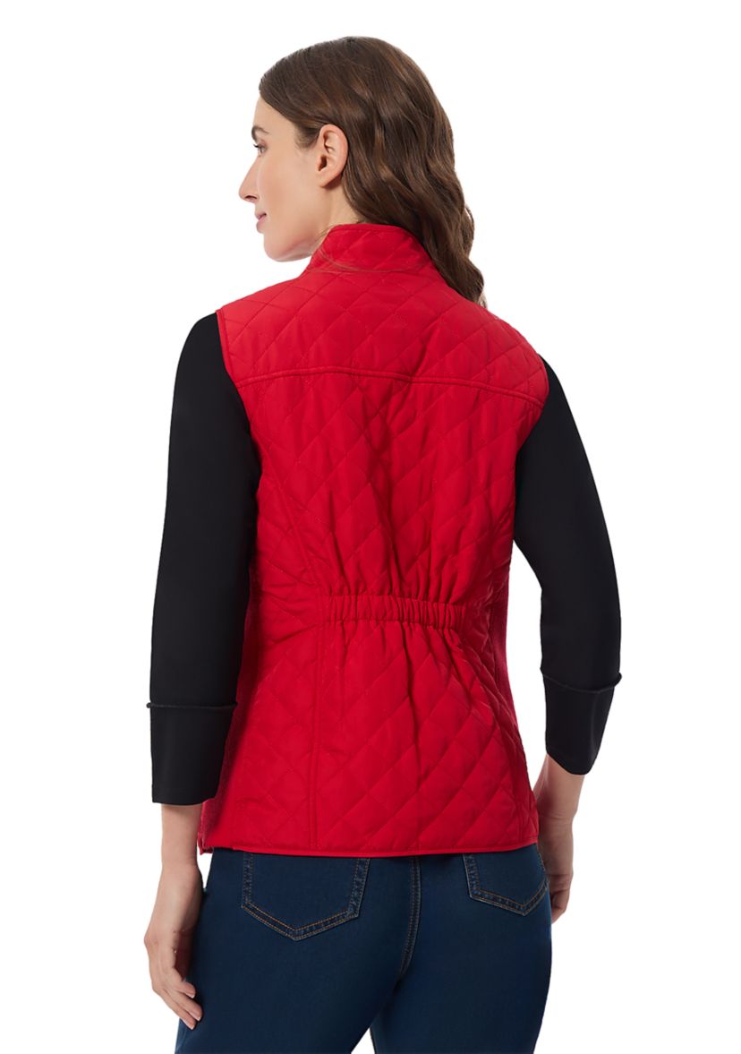 Petite Quilted Vest 