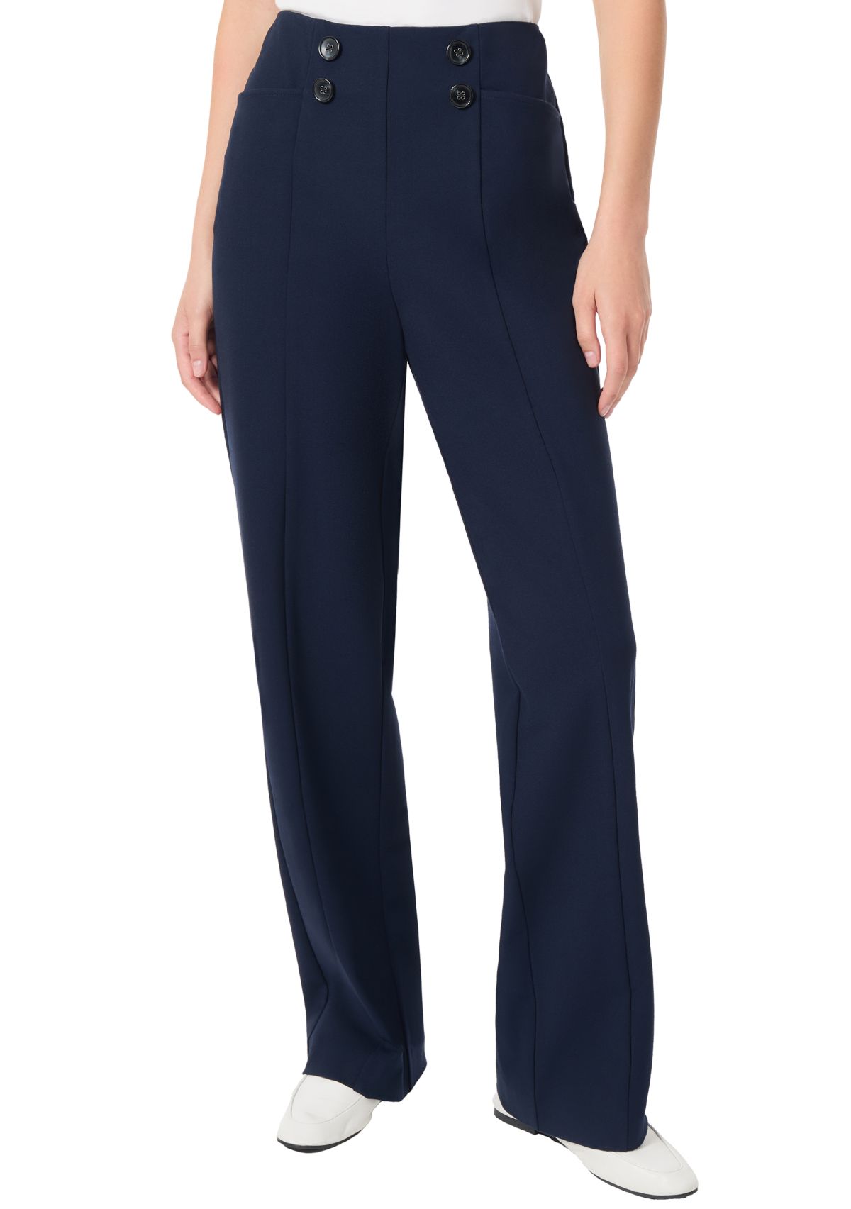 JONES NEW YORK Women's Wide Leg Compression Pants | Belk