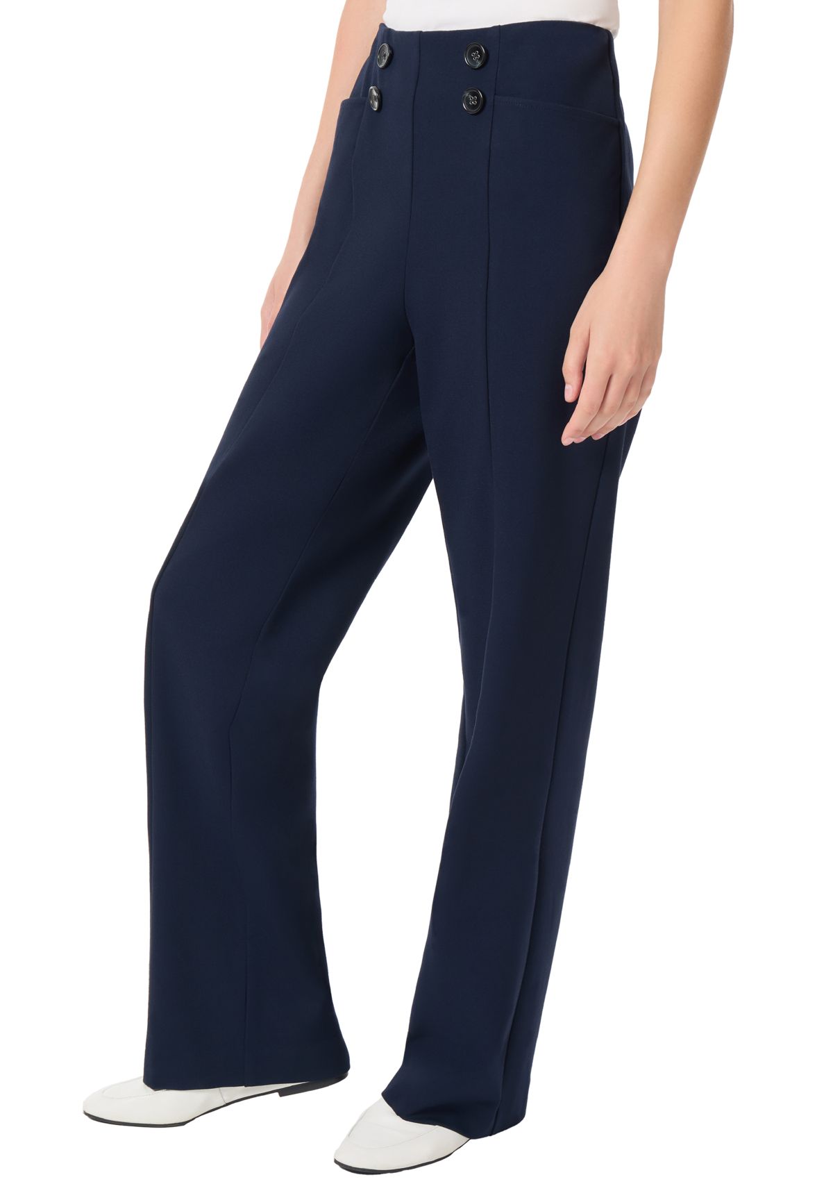 JONES NEW YORK Women's Wide Leg Compression Pants | Belk