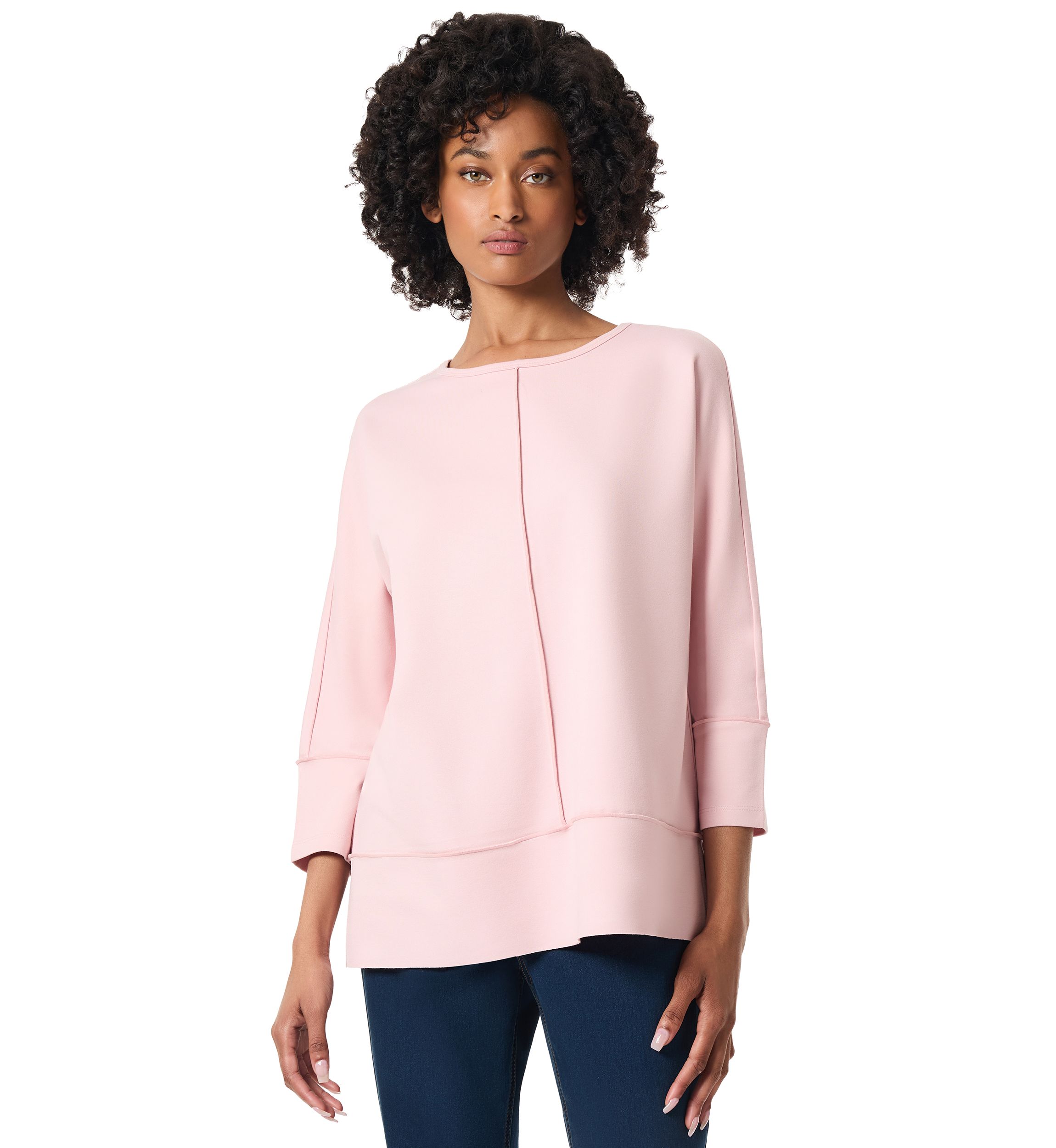 Petite 3/4 Sleeve Serenity Knit Top 