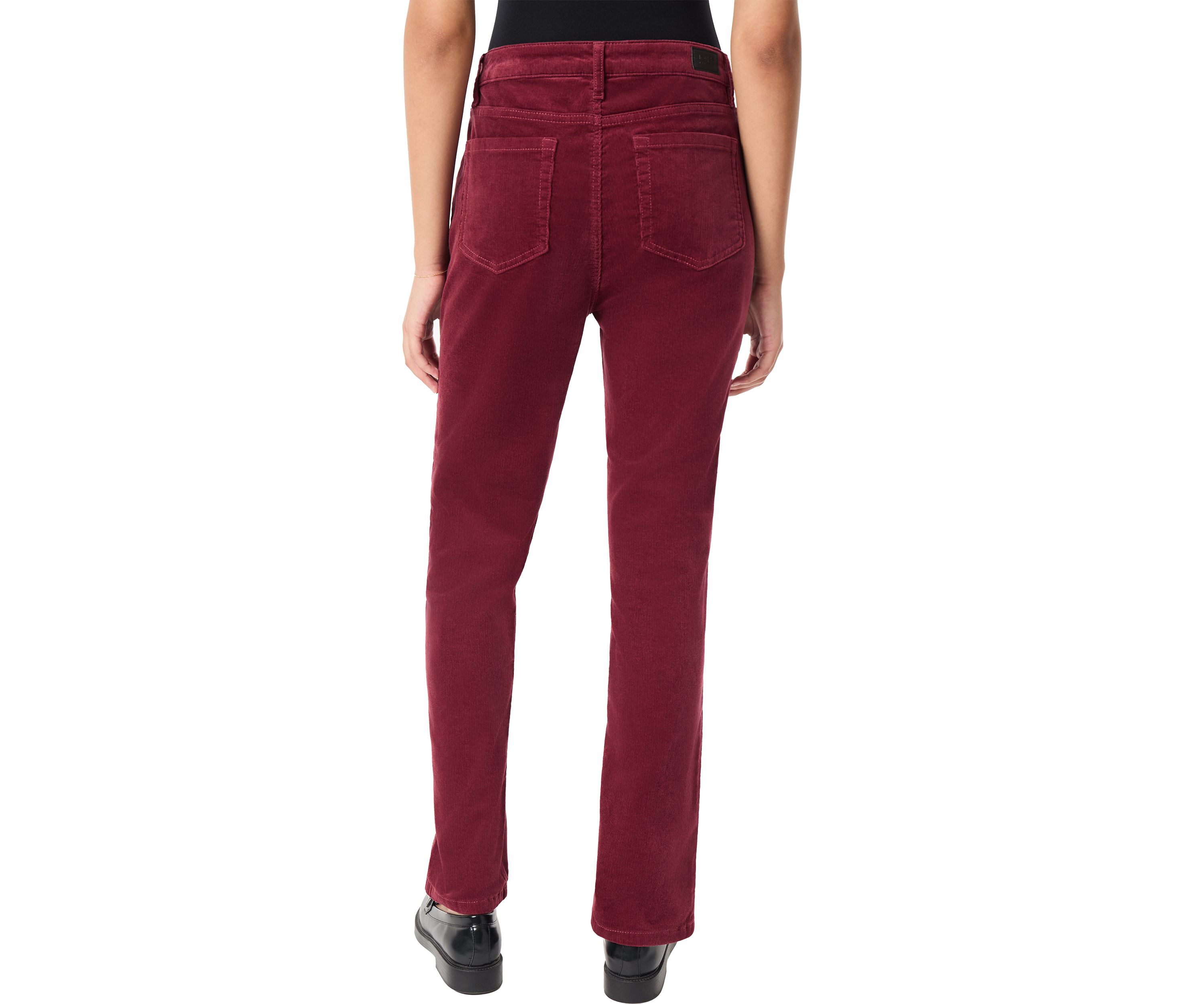 Womens Lexington Straight Leg Corduroy Jeans