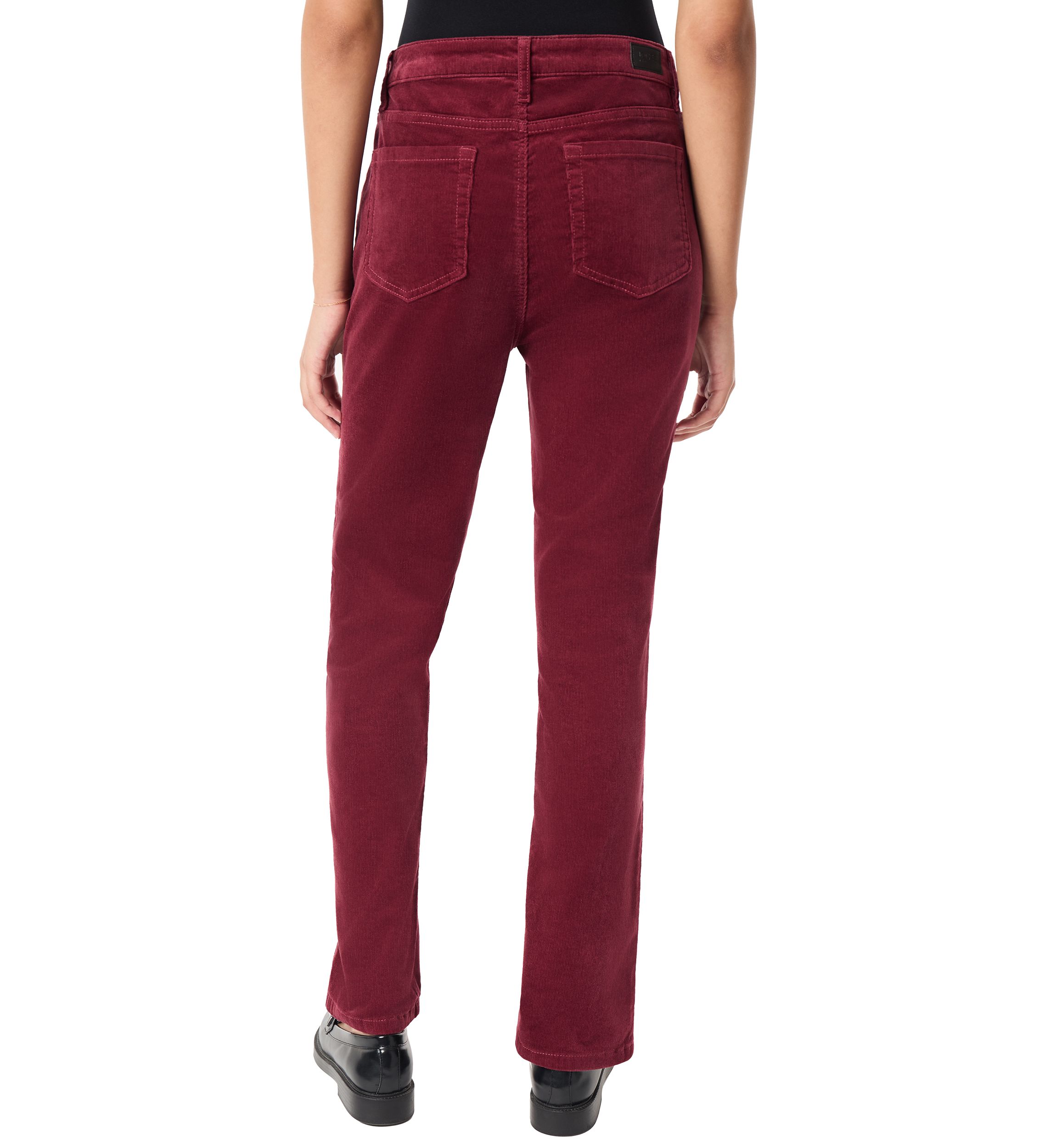Petite Lexington Straight Leg Corduroy Jeans
