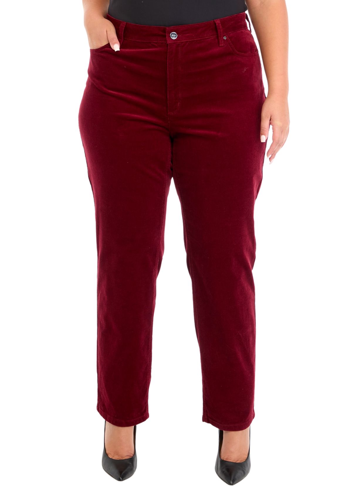 Plus Size Lexington Straight Leg Corduroy Pants