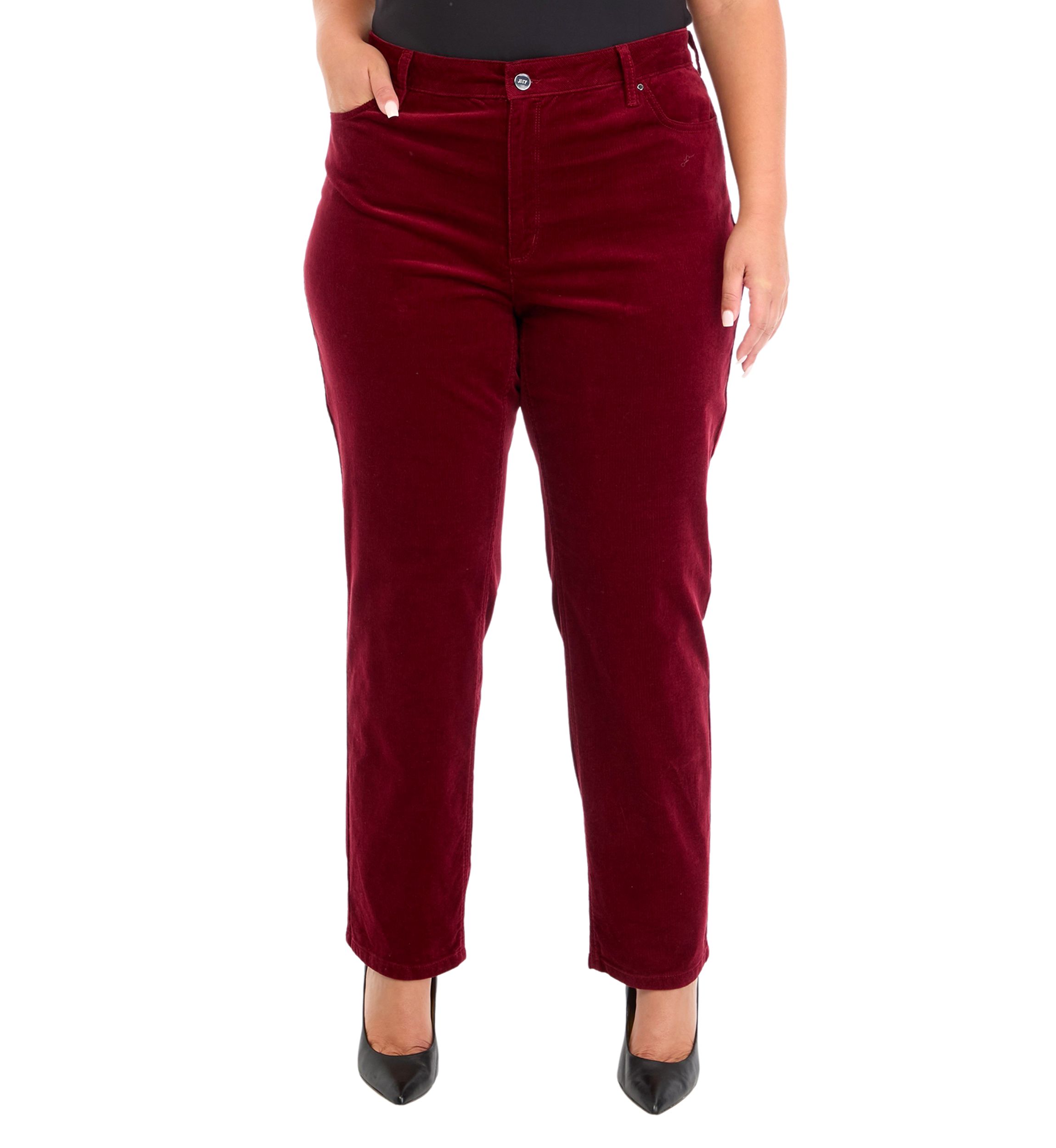 Plus Size Lexington Straight Leg Corduroy Pants