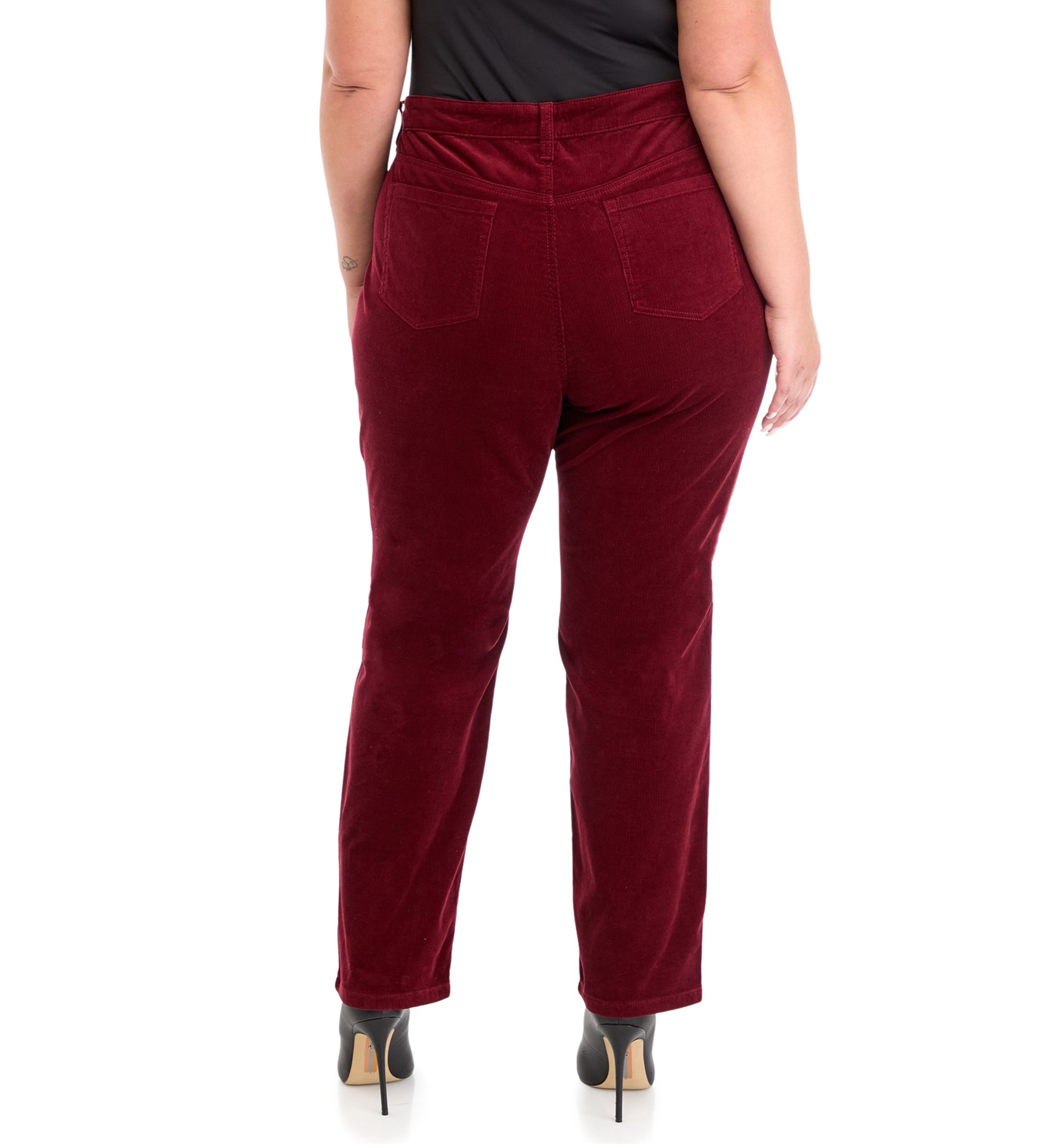 Plus Size Lexington Straight Leg Corduroy Pants