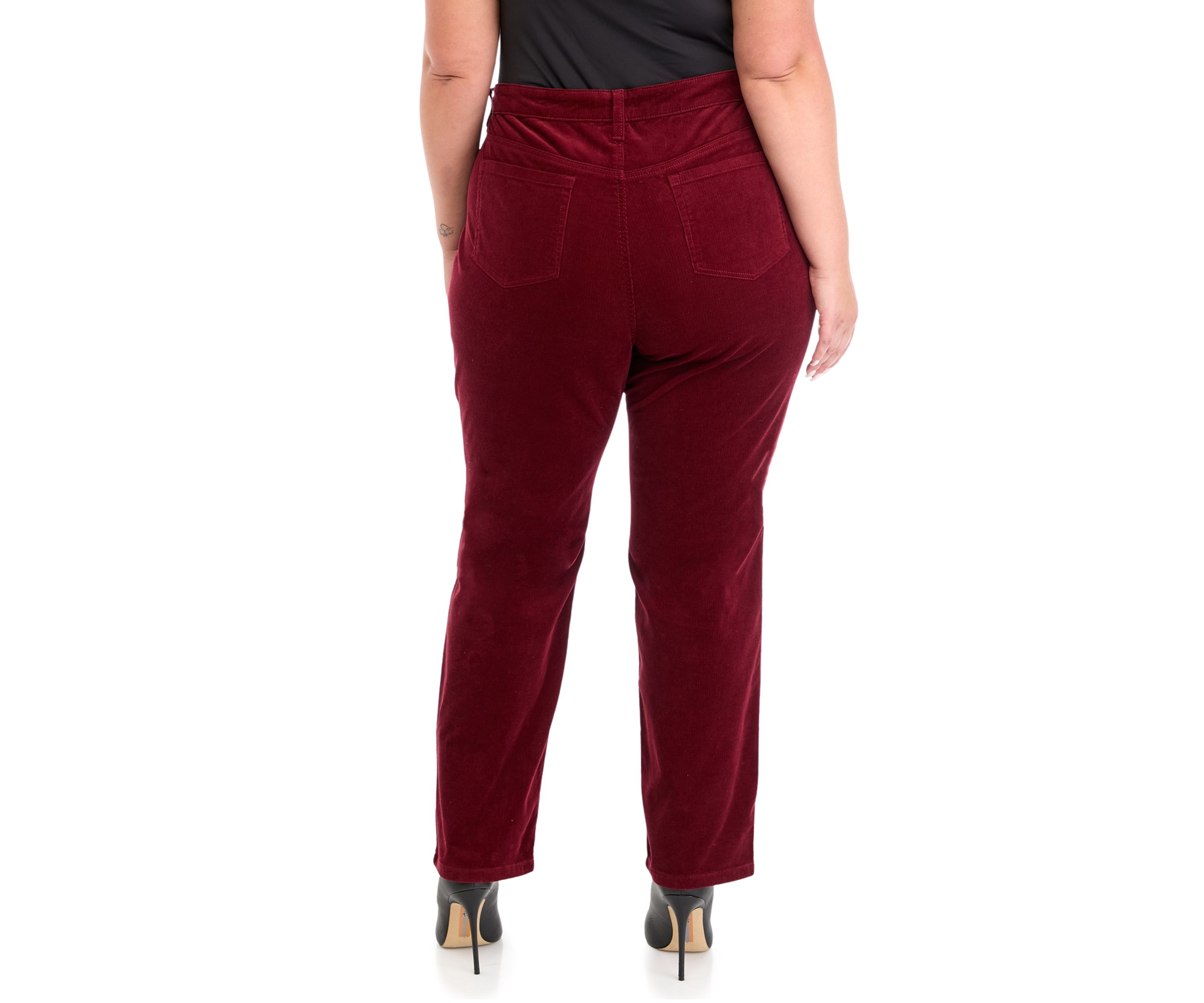 Plus Size Lexington Straight Leg Corduroy Pants
