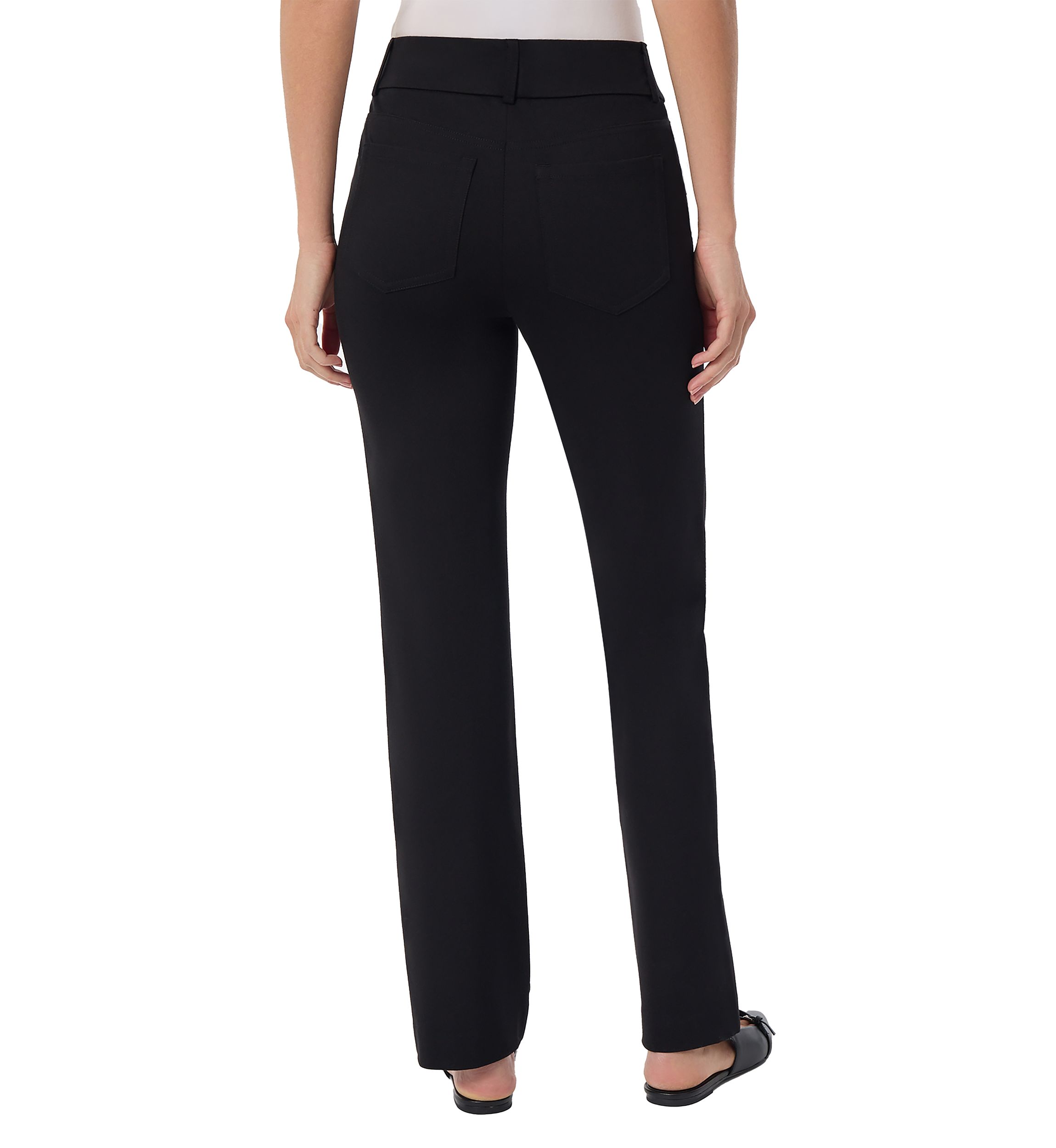Petite Pull On Slash Pocket Trouser Pants