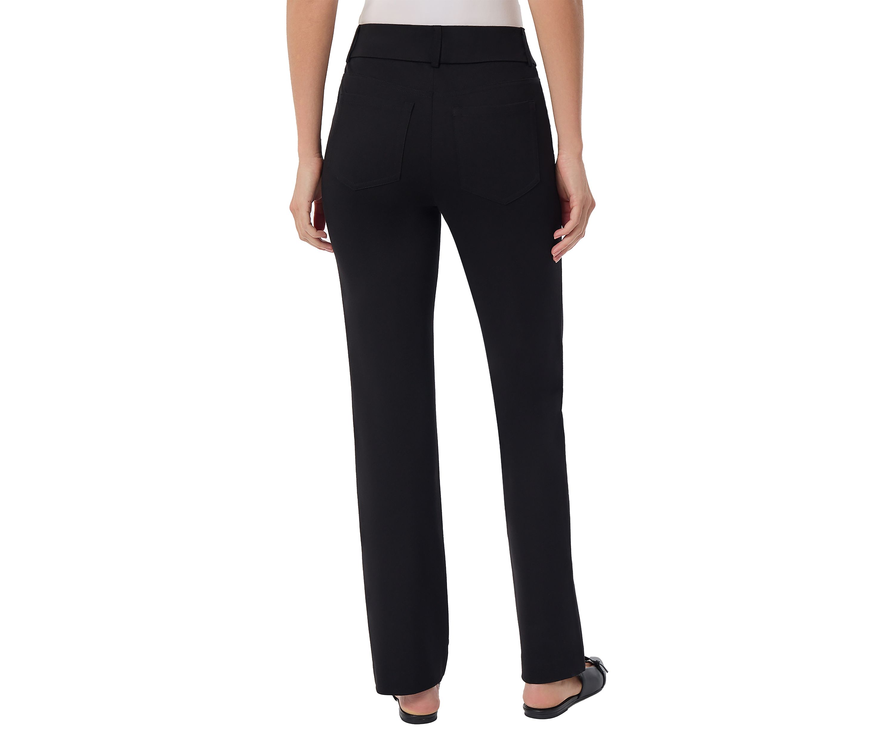 Petite Pull On Slash Pocket Trouser Pants