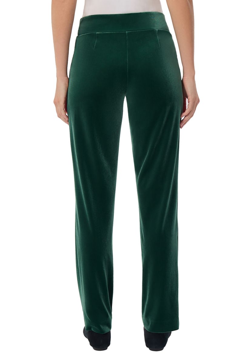 Womens Velour Pull On Pants