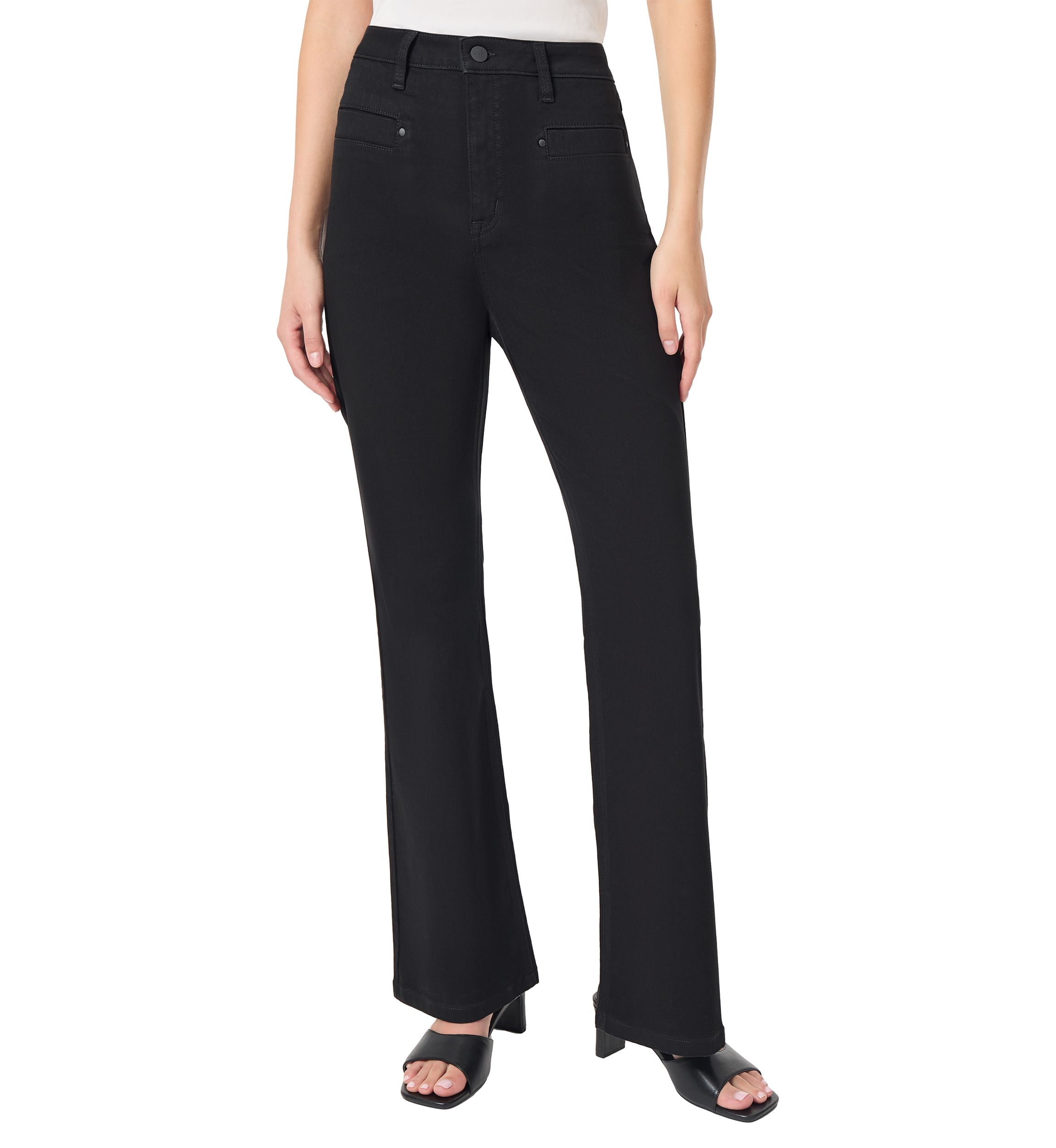Petite Lexington Flare Jeans with Welt Pockets