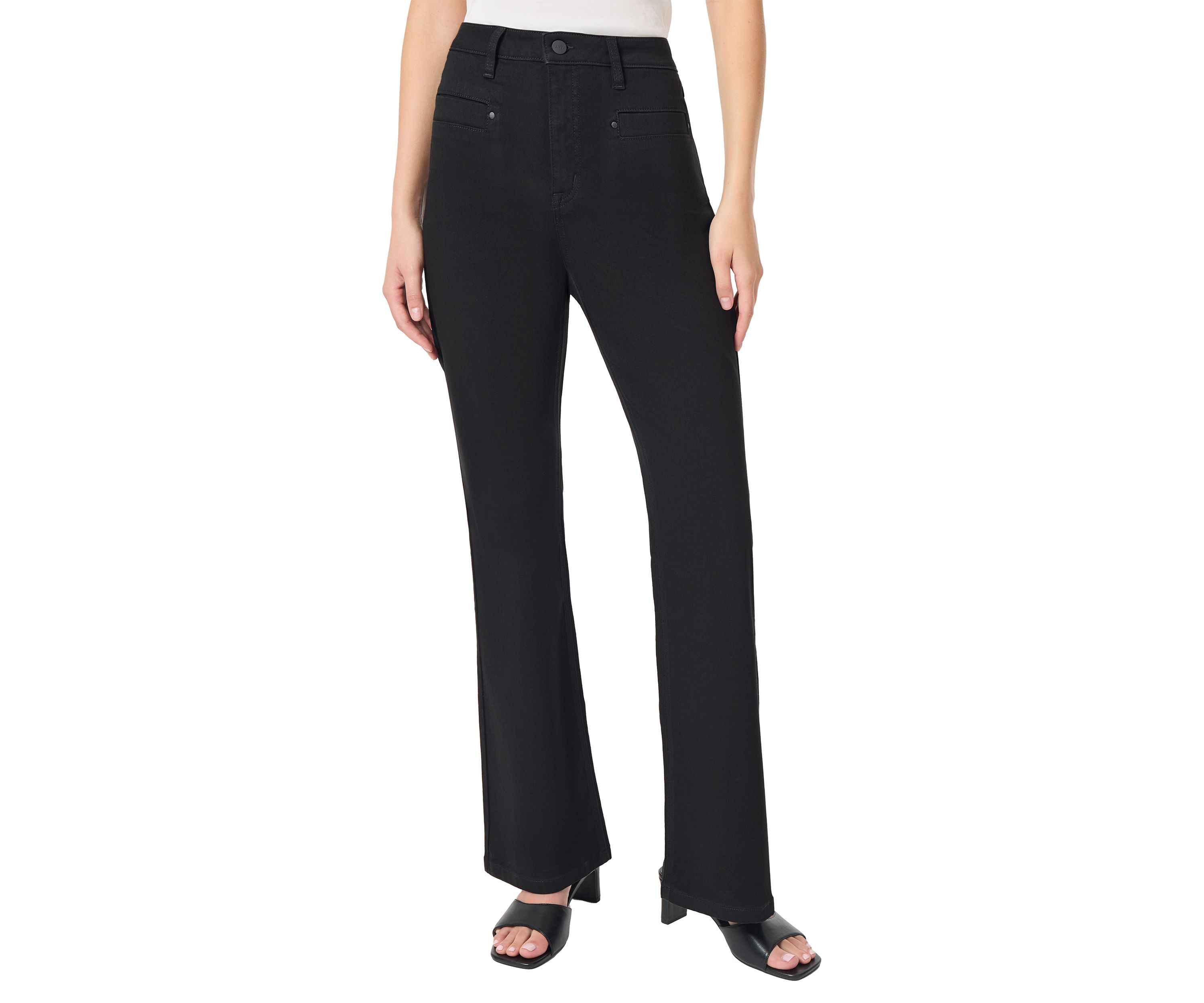 Petite Lexington Flare Jeans with Welt Pockets
