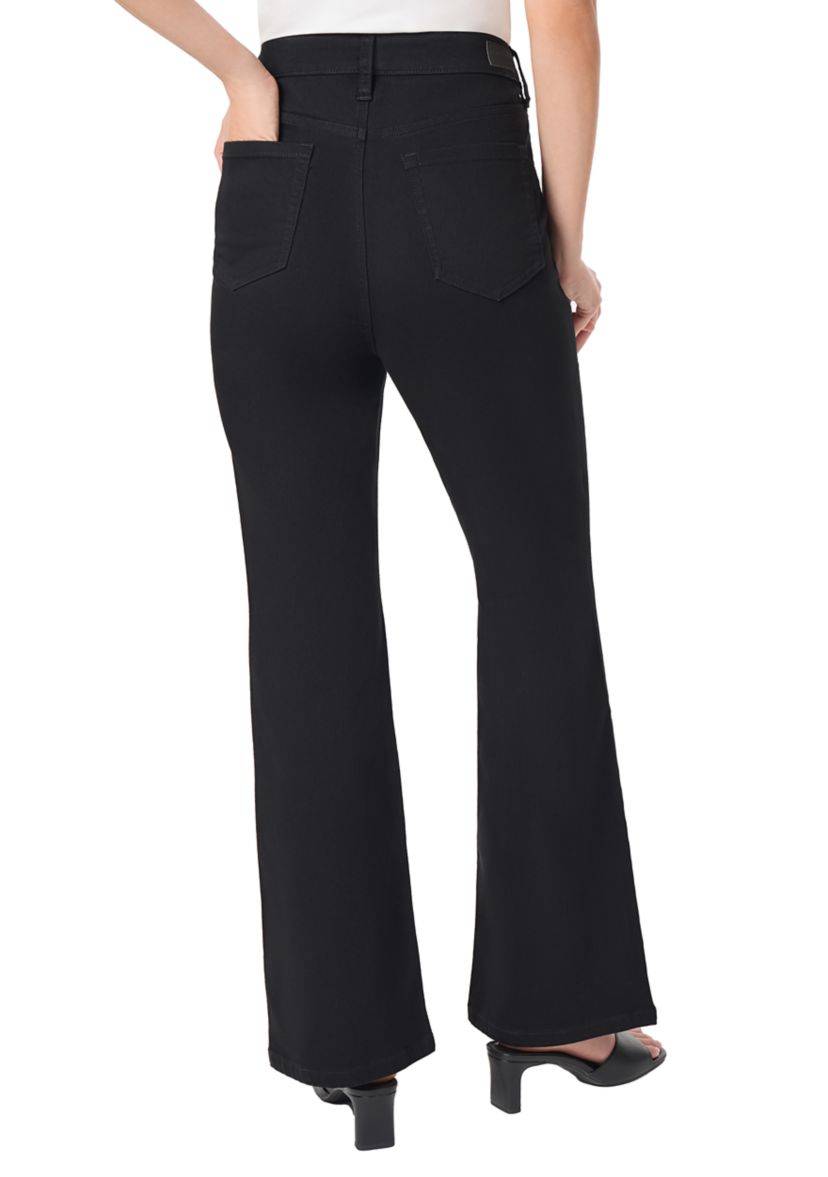 Petite Lexington Flare Jeans with Welt Pockets