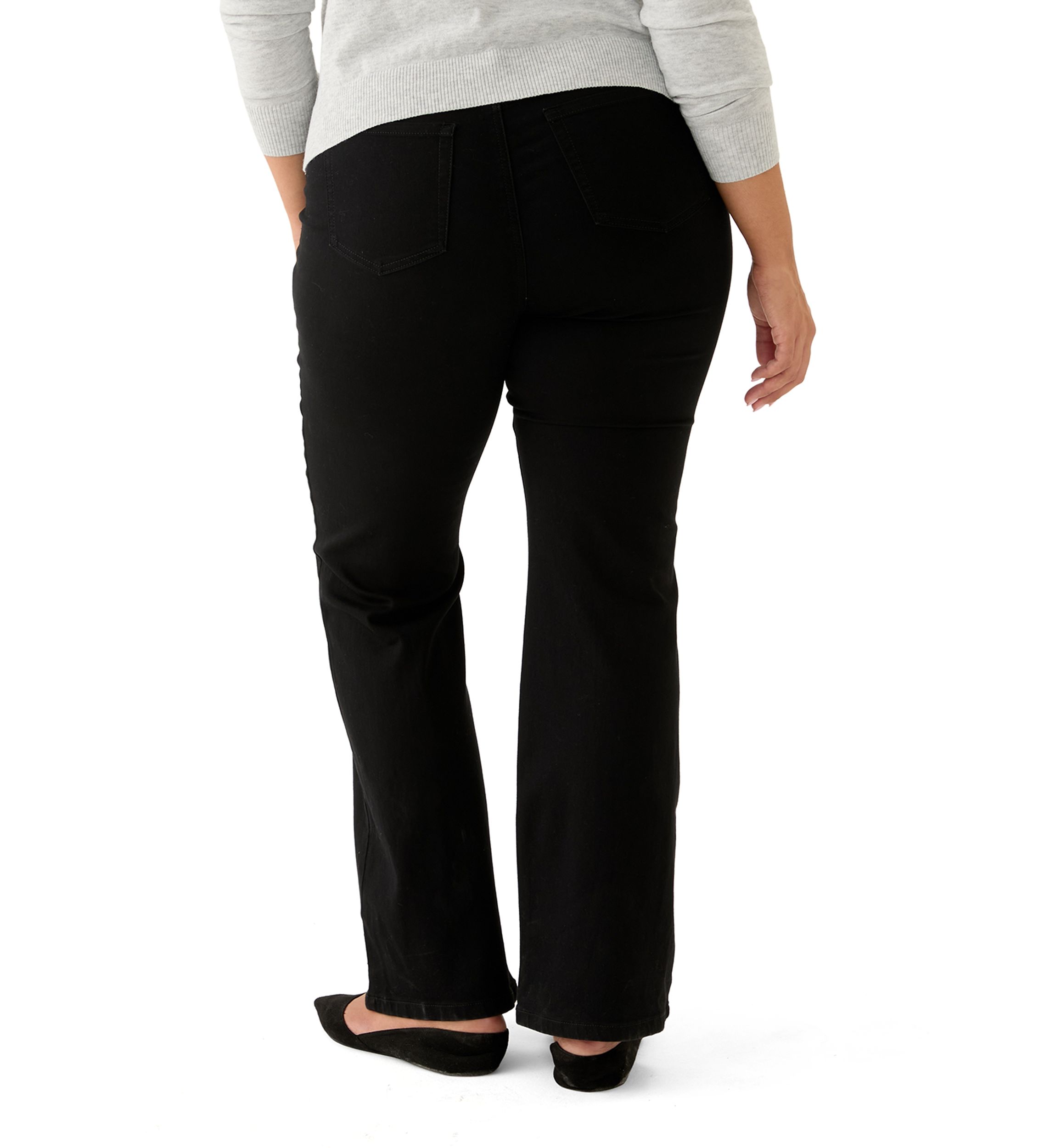 Plus Size Lexington Flare Pants with Welt Pockets