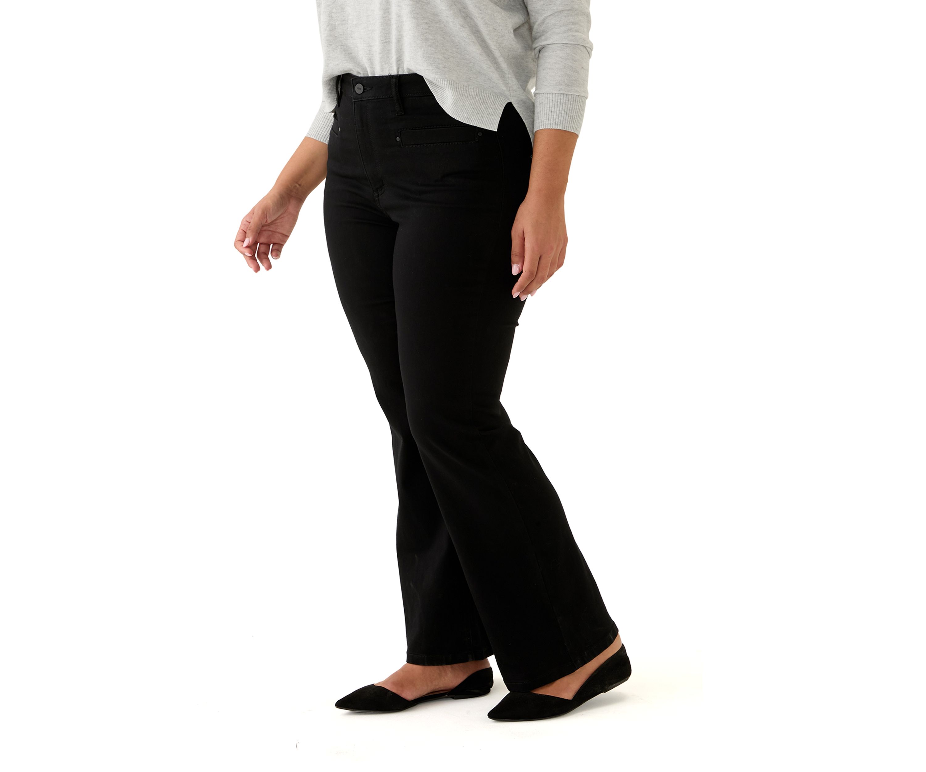 Plus Size Lexington Flare Pants with Welt Pockets