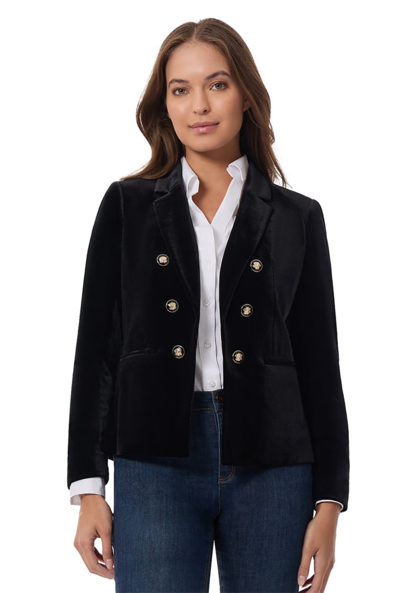 Womens Velvet Blazer 