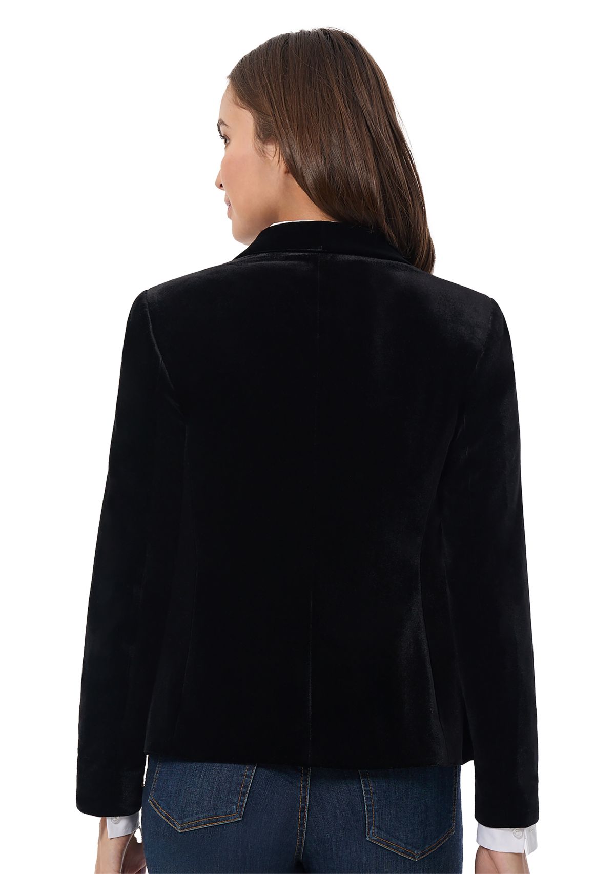 Womens Velvet Blazer 