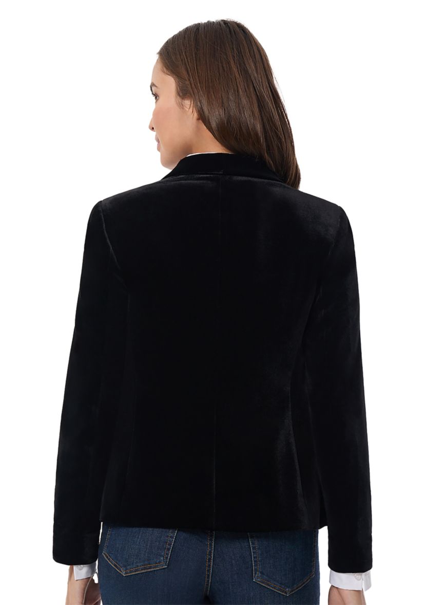 Womens Velvet Blazer 