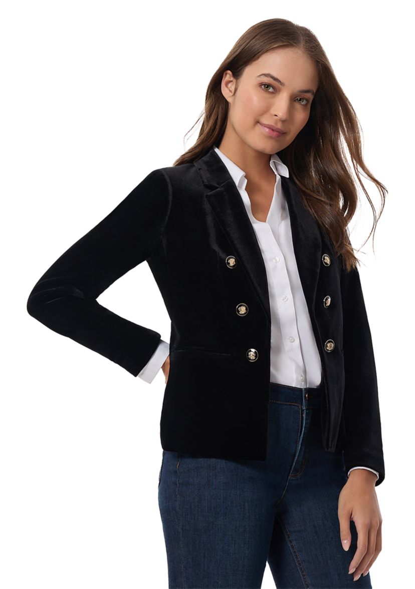 Womens Velvet Blazer 