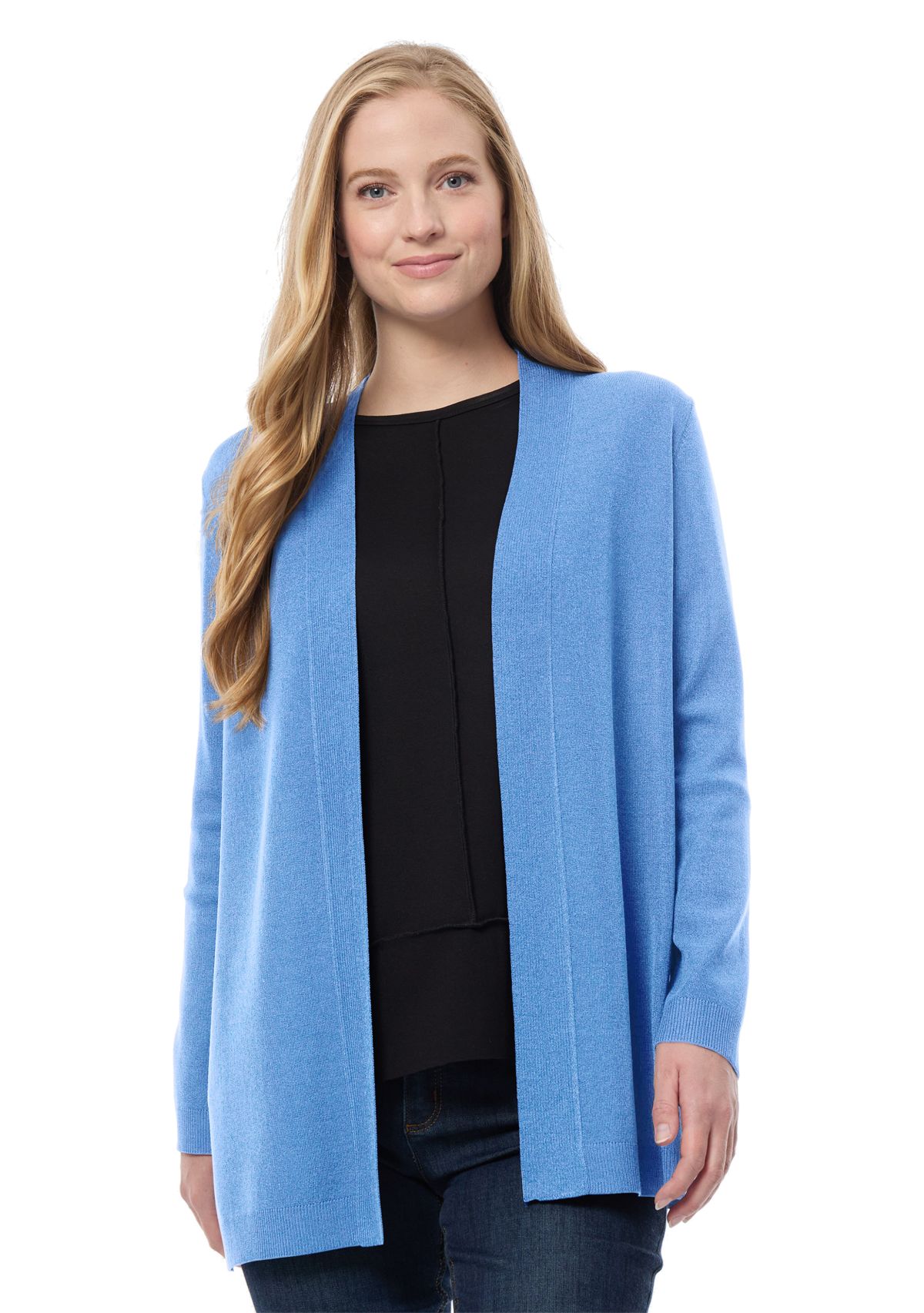 Petite Open Front Cardigan 