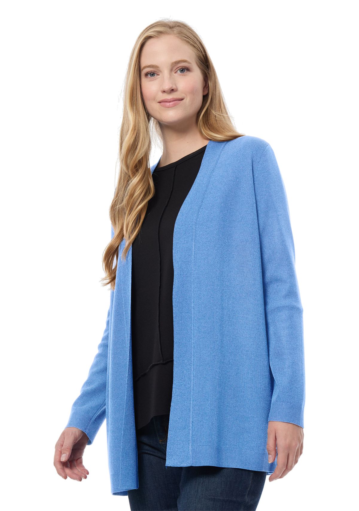 Petite Open Front Cardigan 