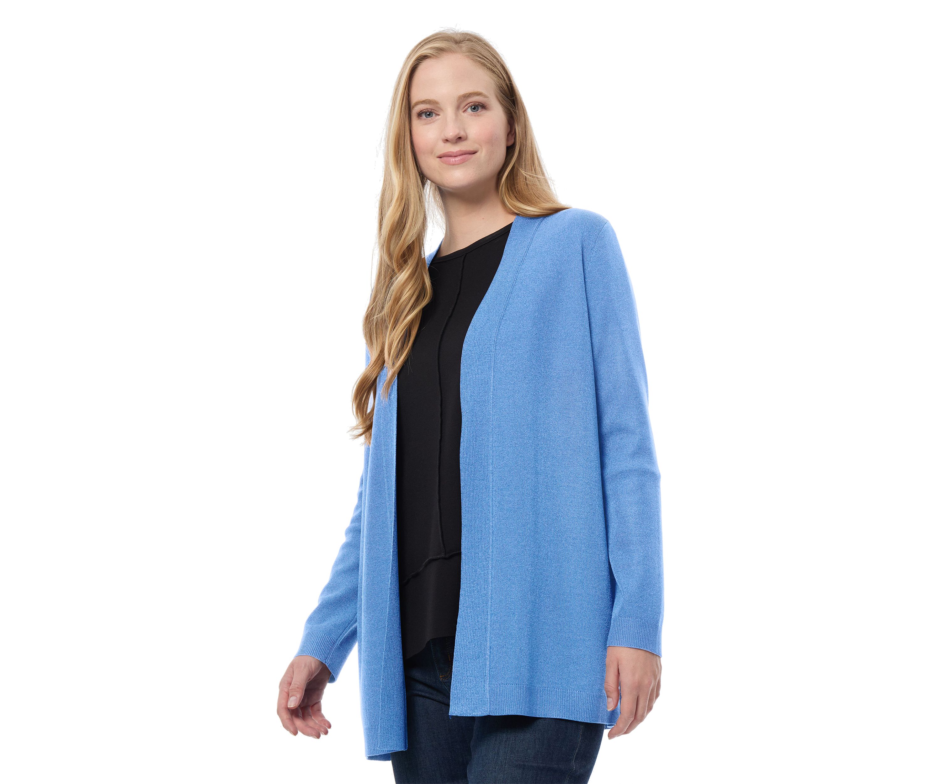 Petite Open Front Cardigan 