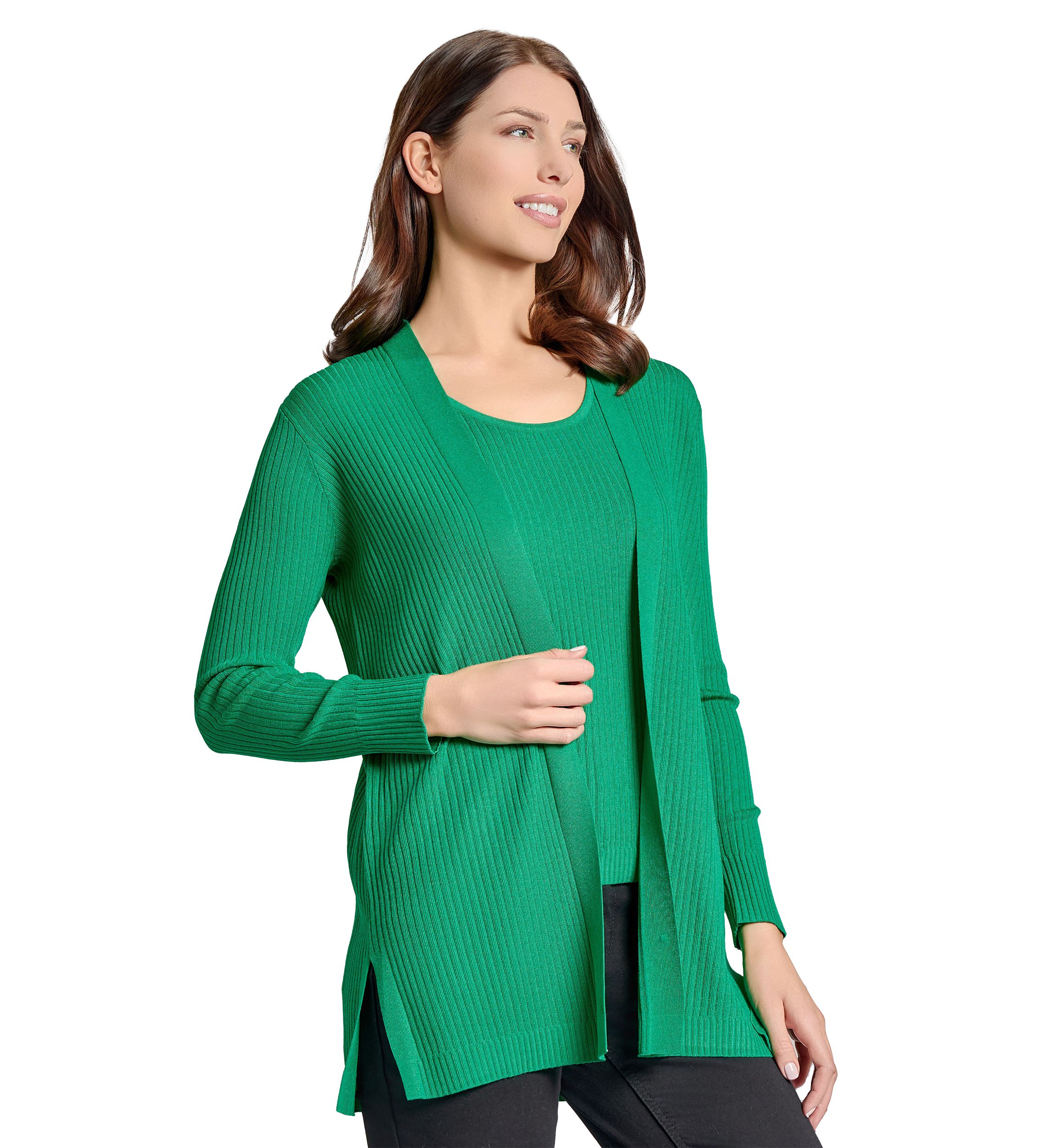 Petite Sutton Cardigan with Slits